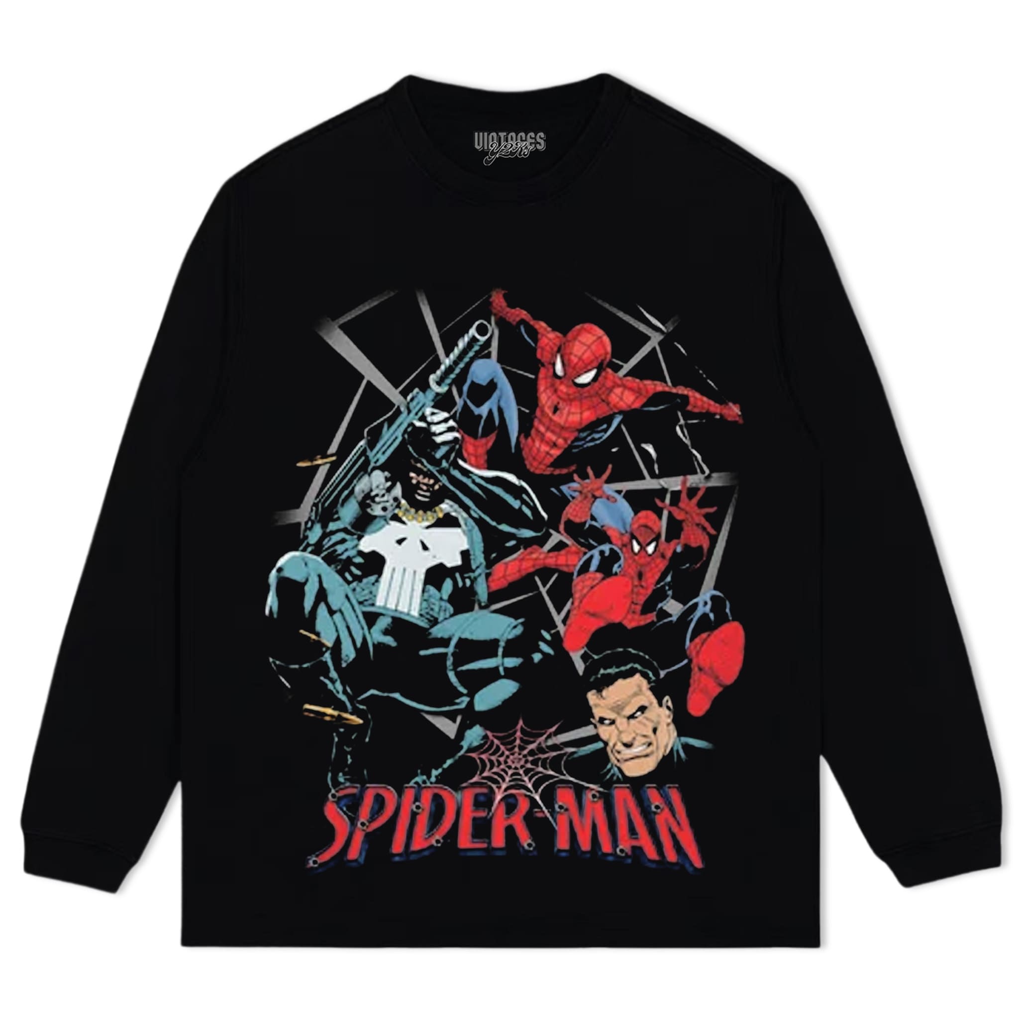 SPIDEY & PUNISHER TANK TOP & TEE & LONG SLEEVE & LAYERED LS & HOODIE