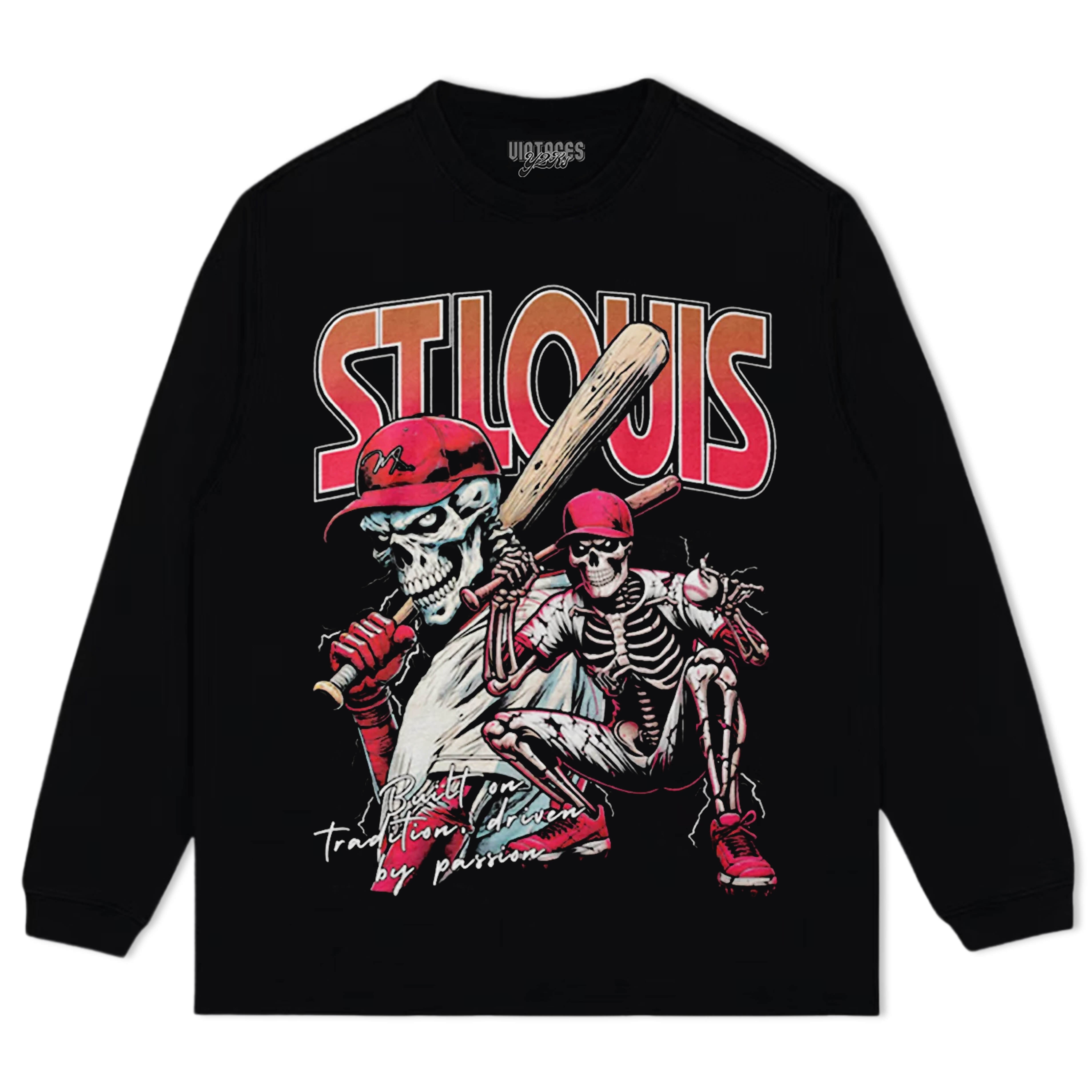 ST-LOUIS BASEBALL TEE & LS & HOODIE