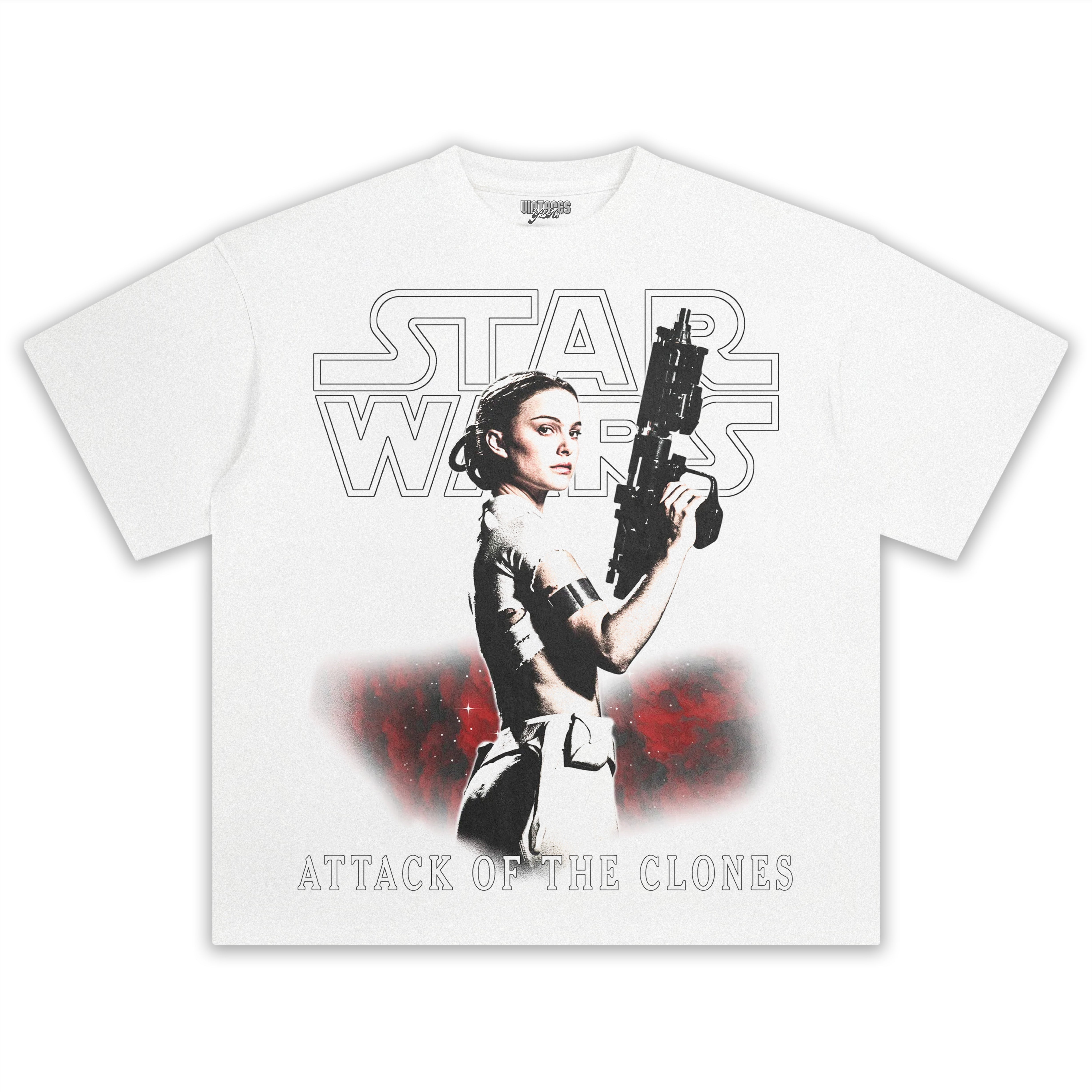 STAR WARS ATTACK OF THE CLONES 2002 TEE & LS & HOODIE