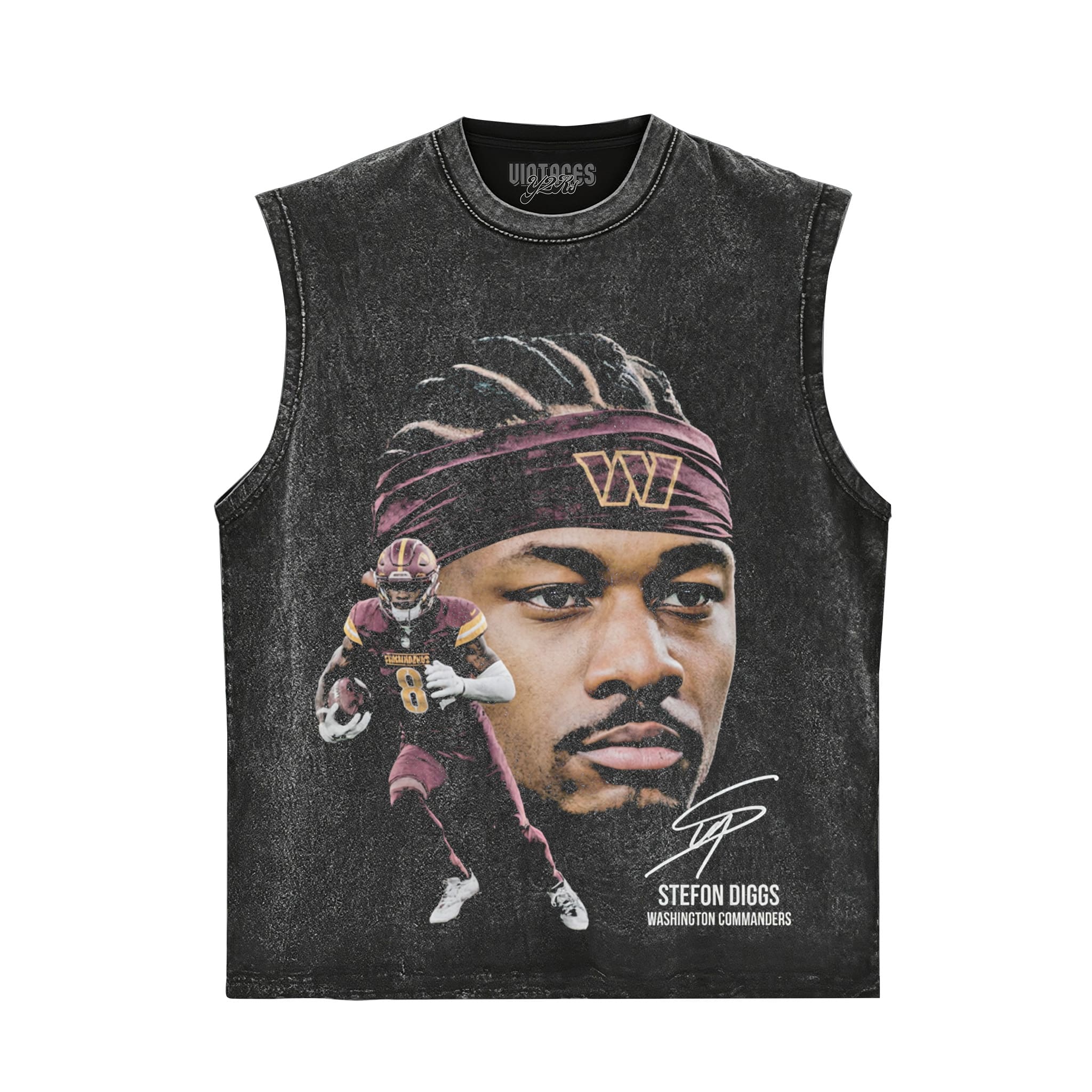 STEFON DIGGS - COMMANDERS TANK TOP & TEE & LONG SLEEVE & LAYERED LS & HOODIE
