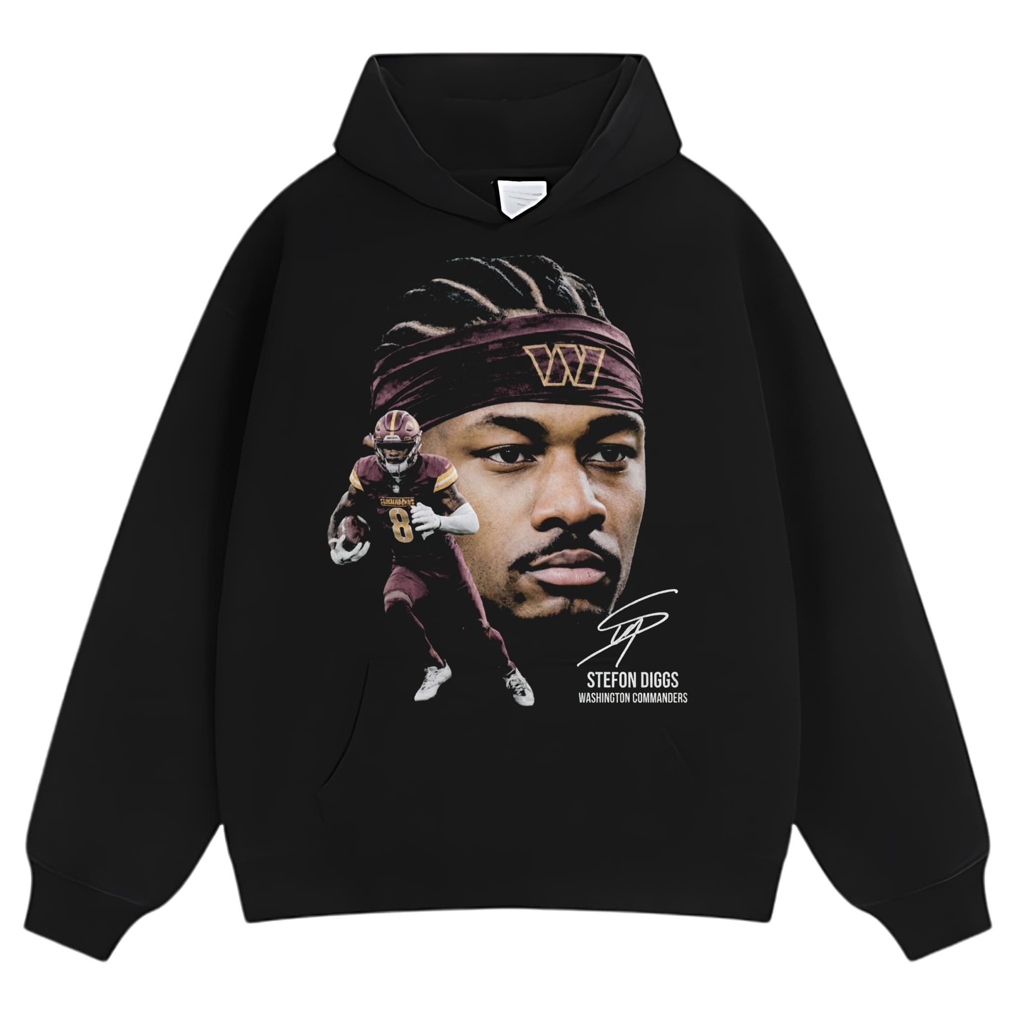 STEFON DIGGS - COMMANDERS TANK TOP & TEE & LONG SLEEVE & LAYERED LS & HOODIE