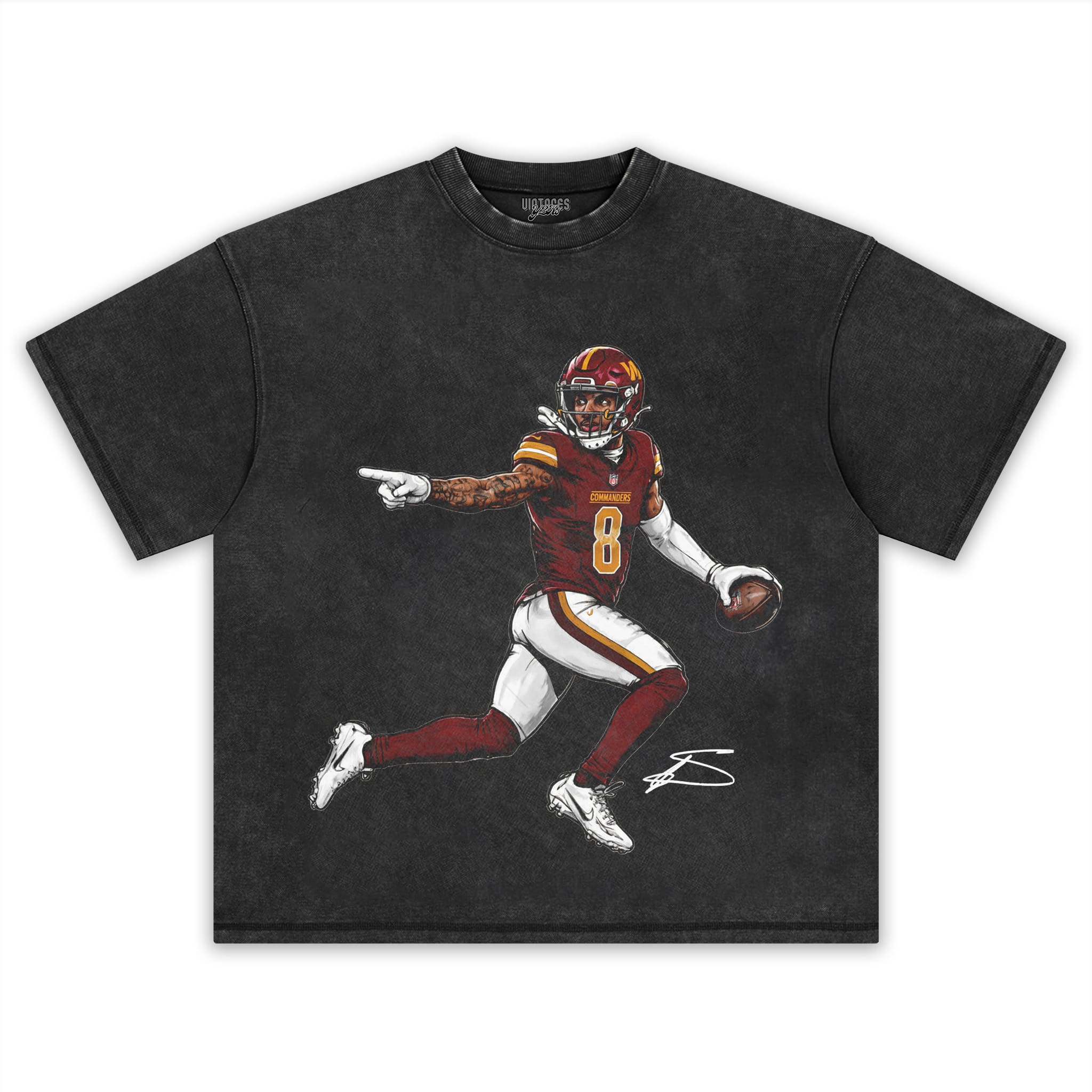 STEFON DIGGS - COMMANDERS V3 TANK TOP & TEE & LONG SLEEVE & LAYERED LS & HOODIE