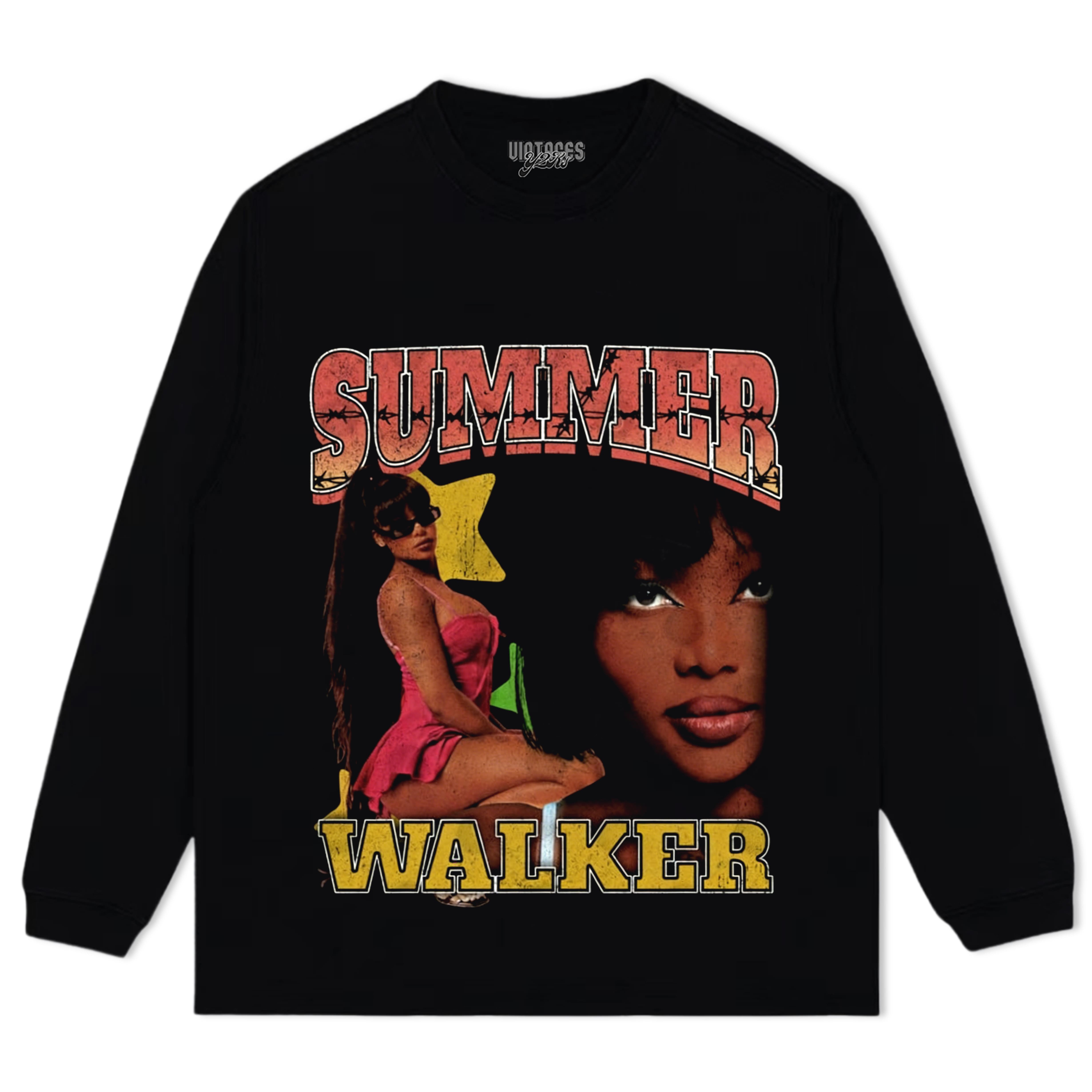 SUMMER WALKER - VINTAGE V3 TANK TOP & TEE & LONG SLEEVE & LAYERED LS & HOODIE