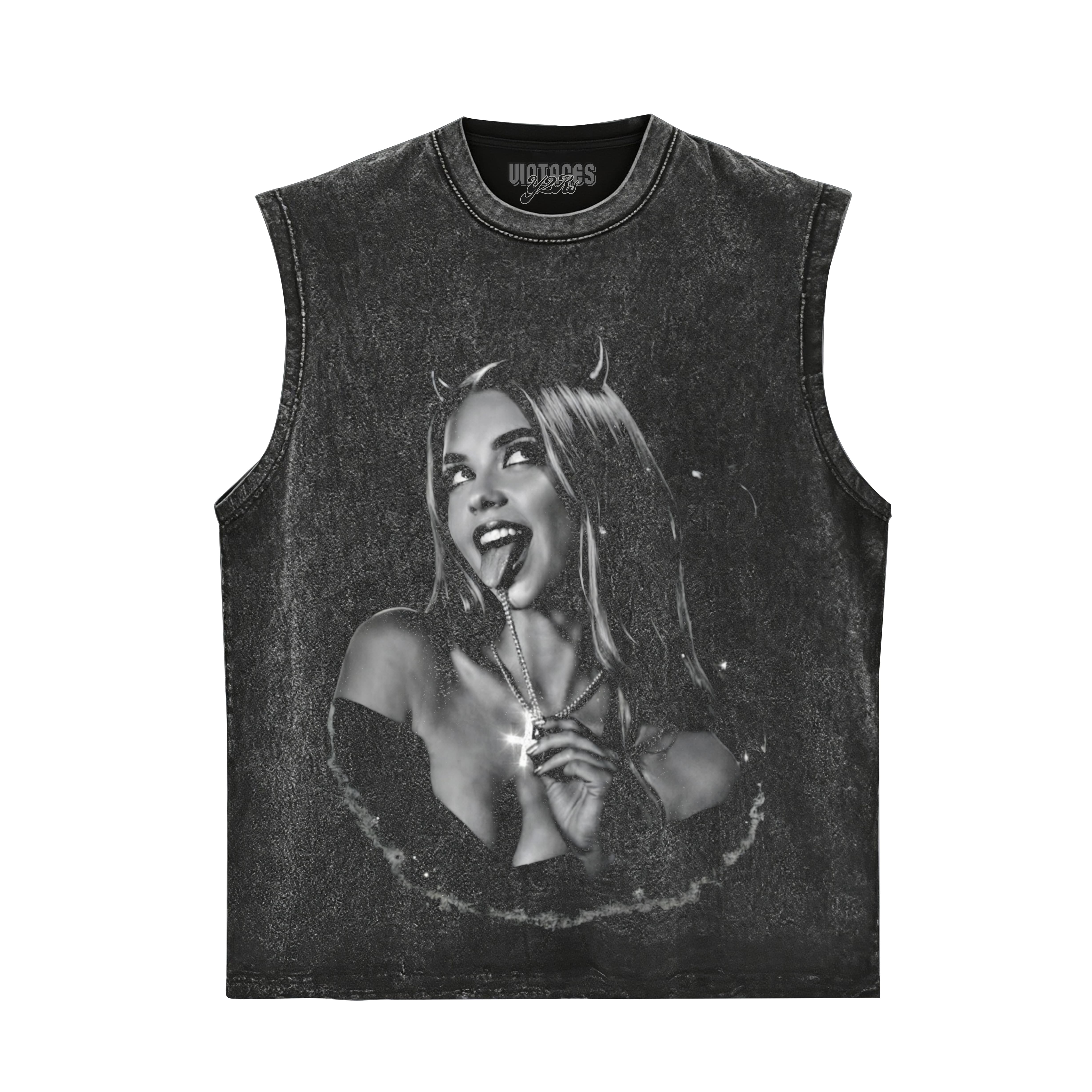 SYDNEY SWEENEY DEVIL TANK TOP & TEE & LONG SLEEVE & LAYERED LS & HOODIE