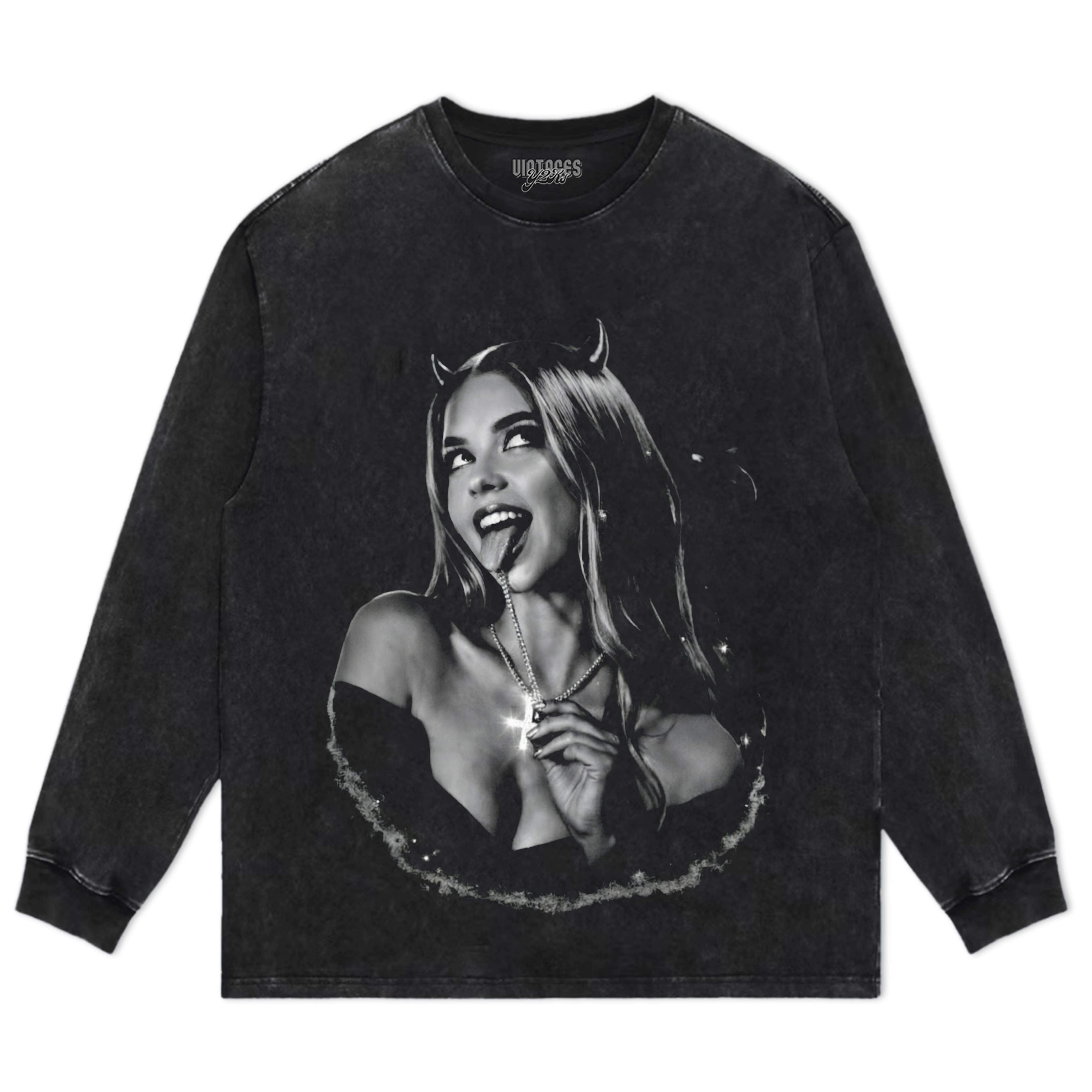 SYDNEY SWEENEY DEVIL TANK TOP & TEE & LONG SLEEVE & LAYERED LS & HOODIE