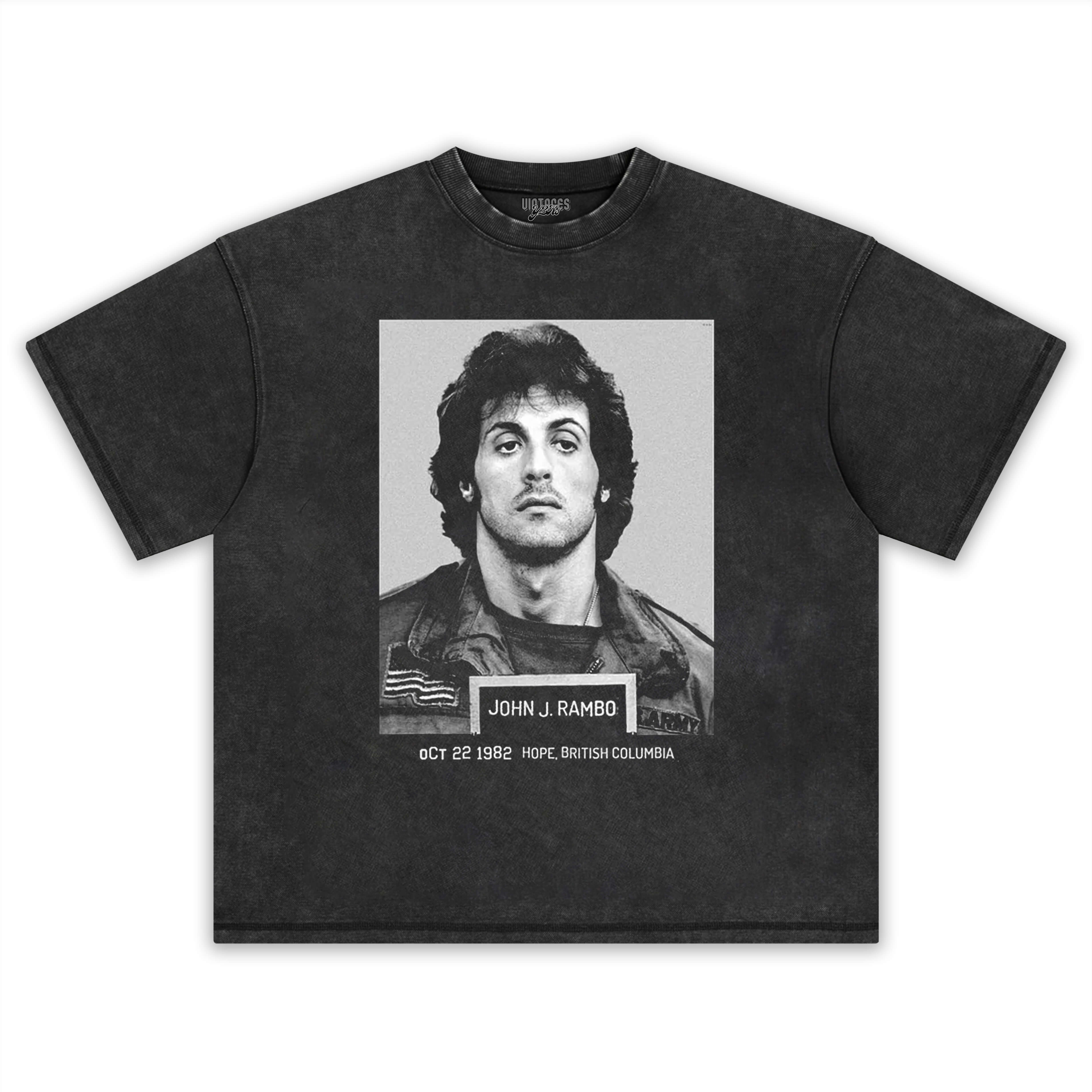 SYLVESTER STALLONE & FIRST BLOOD TEE & LS & HOODIE