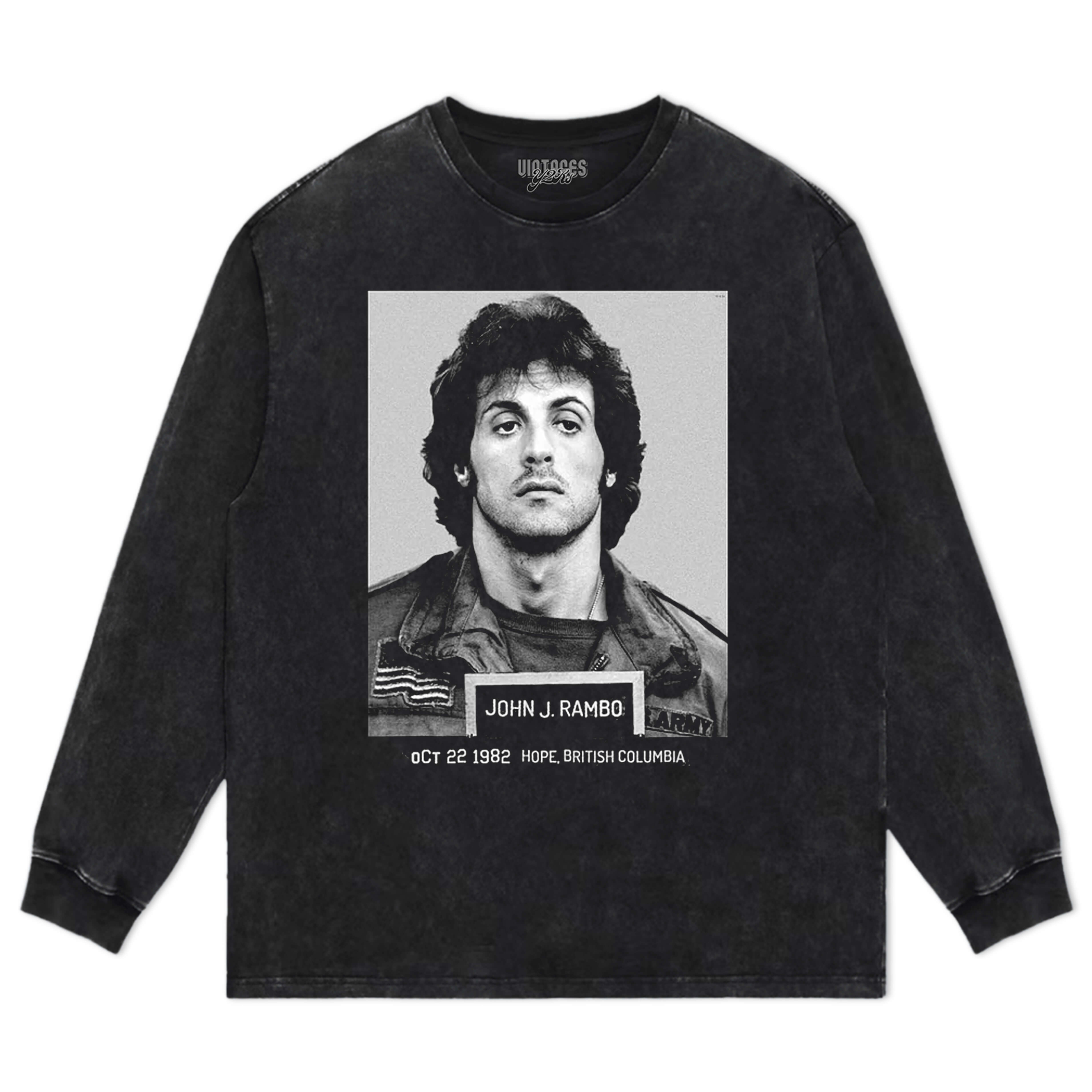 SYLVESTER STALLONE & FIRST BLOOD TEE & LS & HOODIE