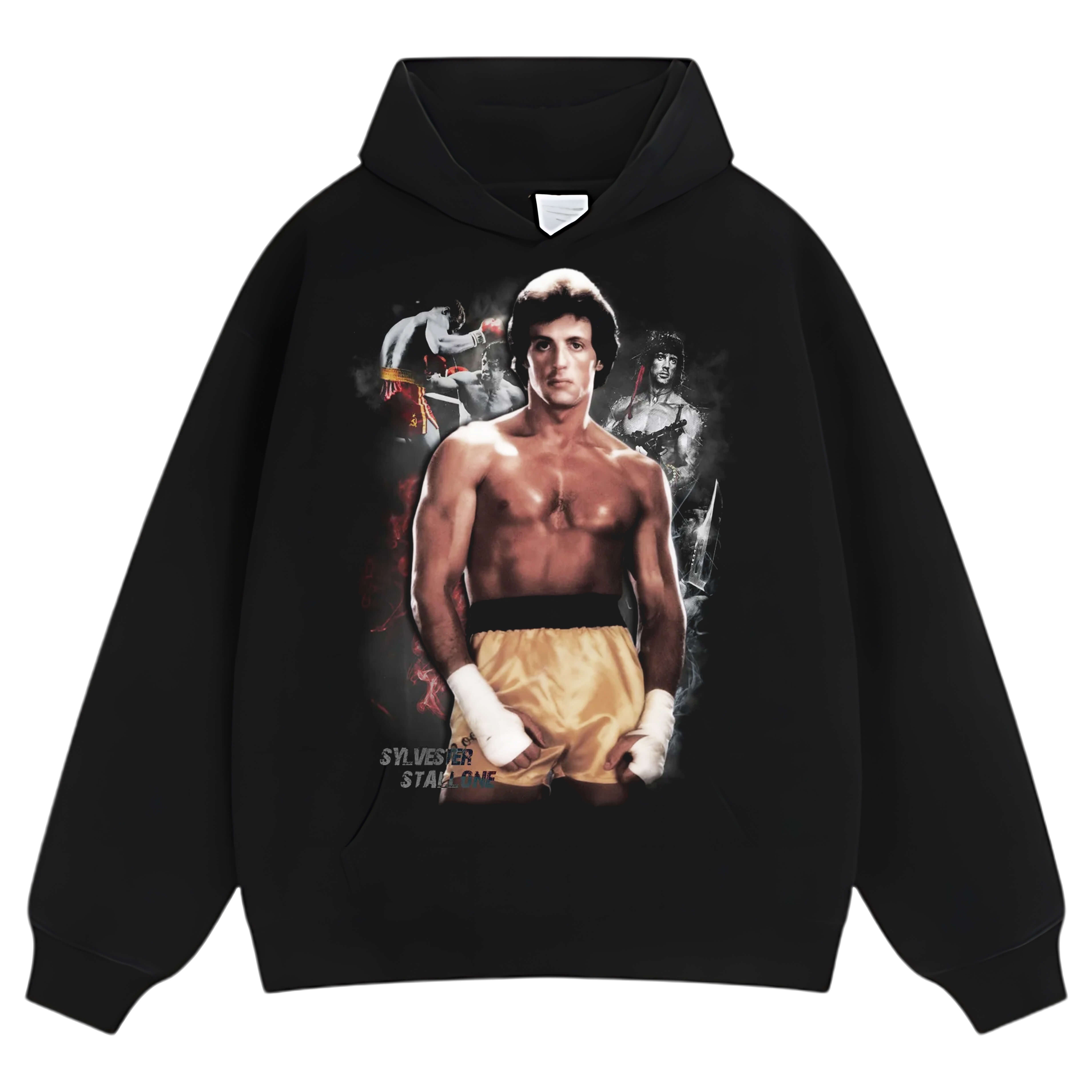 SYLVESTER STALLONE TEE & LS & HOODIE