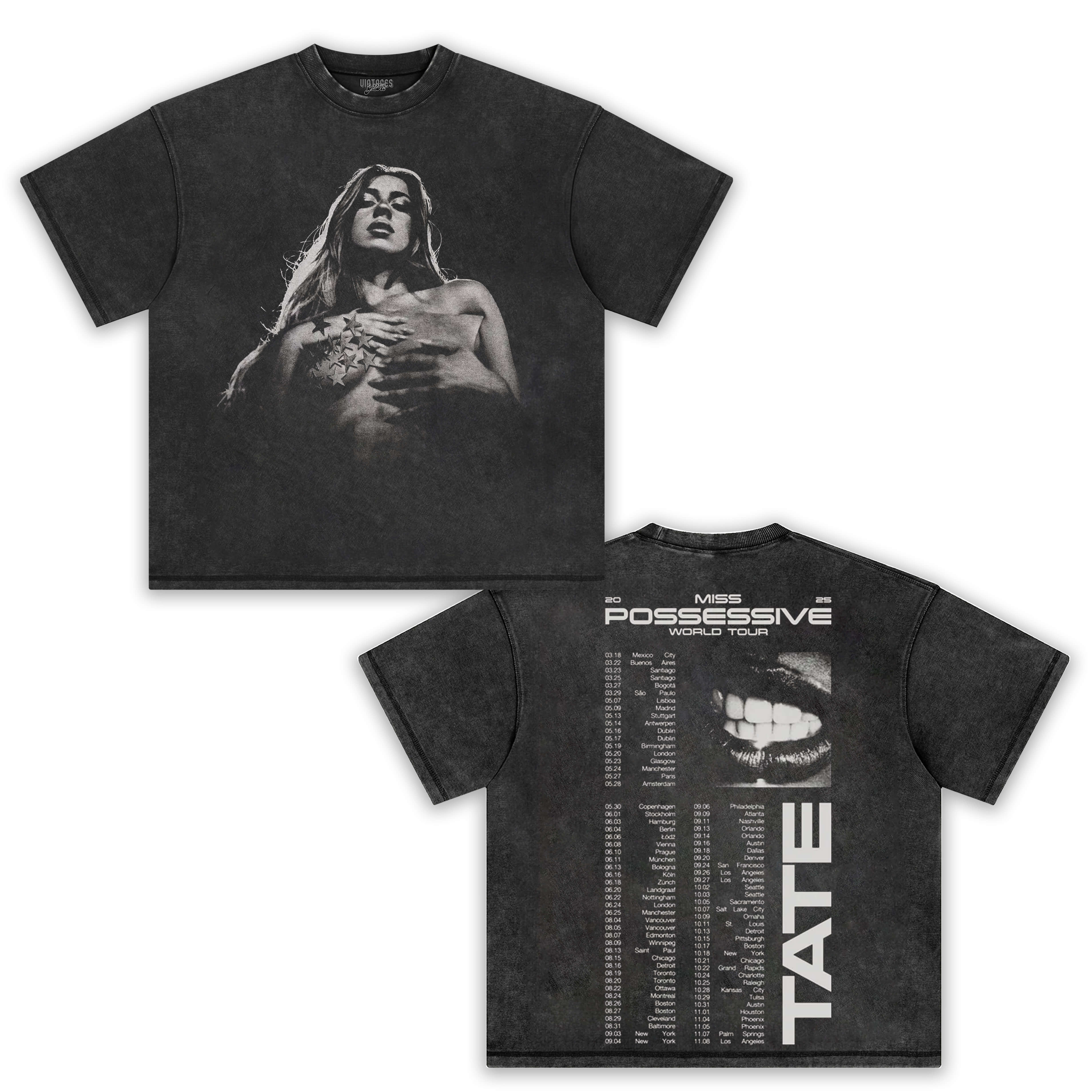 TATE MCRAE 2025 CONCERT V5 TEE