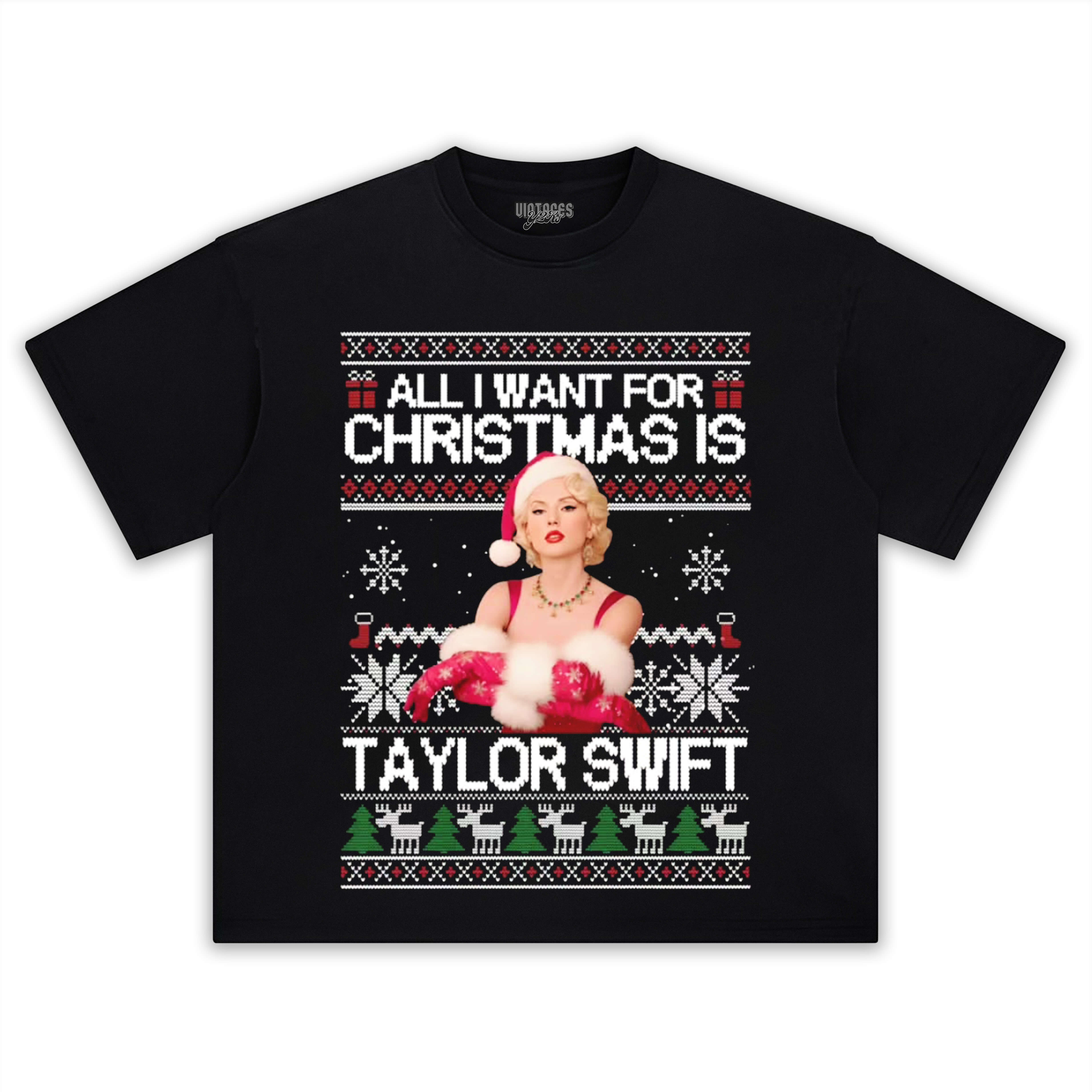 TAYLOR SWIFT CHRISTMAS STYLES TEE & LS & HOODIE
