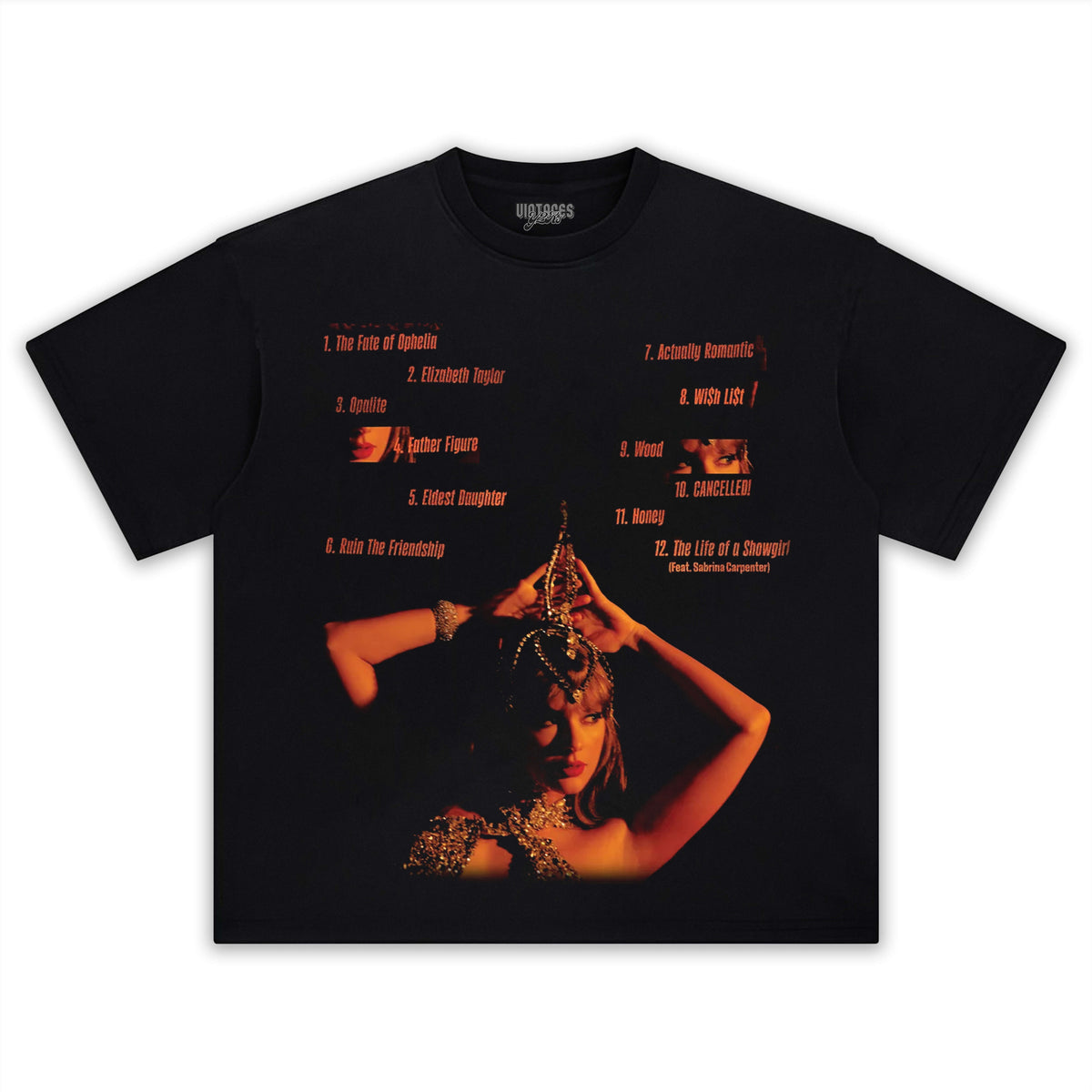 TAYLOR SWIFT & THE LIFE OF A SHOWGIRL 11.0 TEE