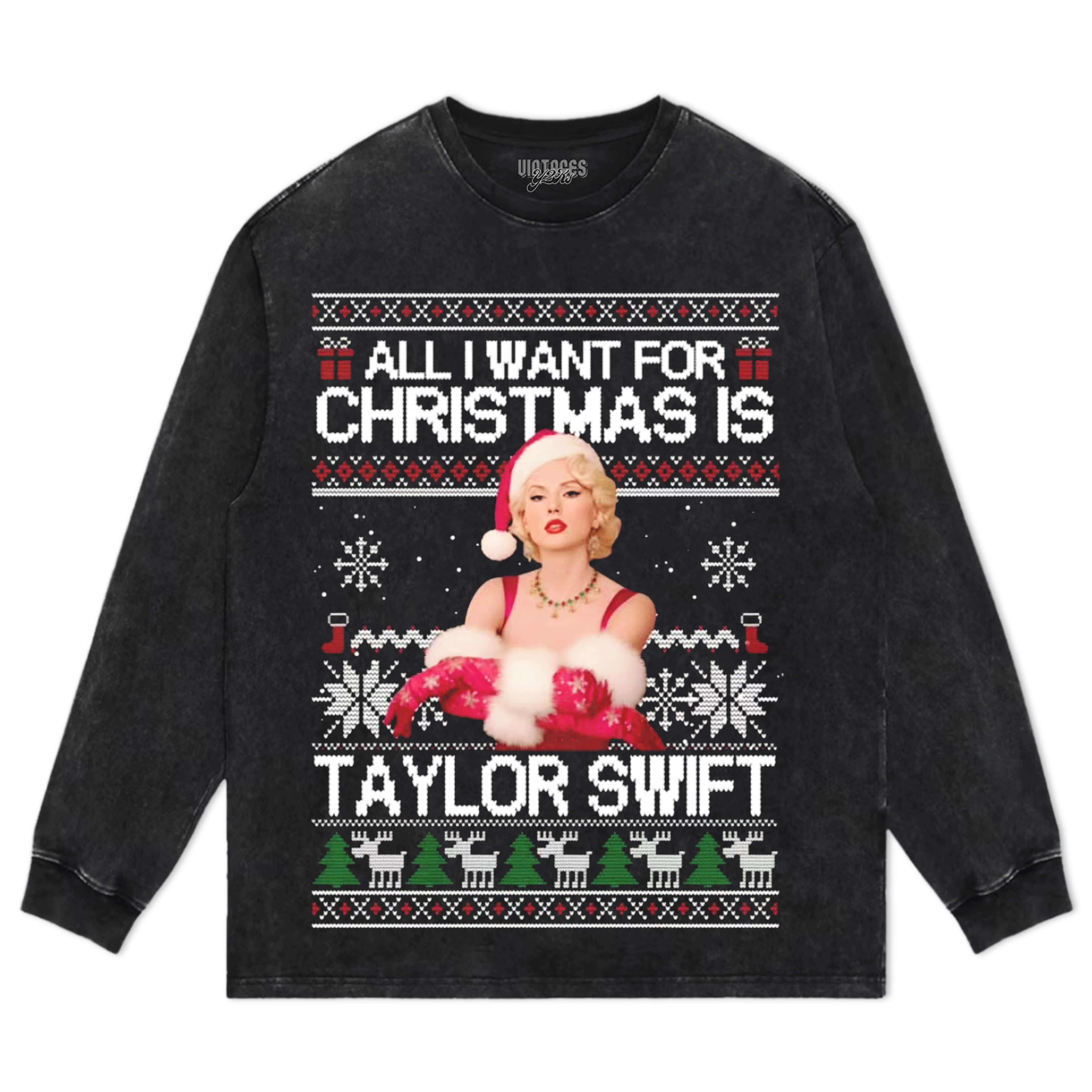 TAYLOR SWIFT CHRISTMAS STYLES TEE & LS & HOODIE