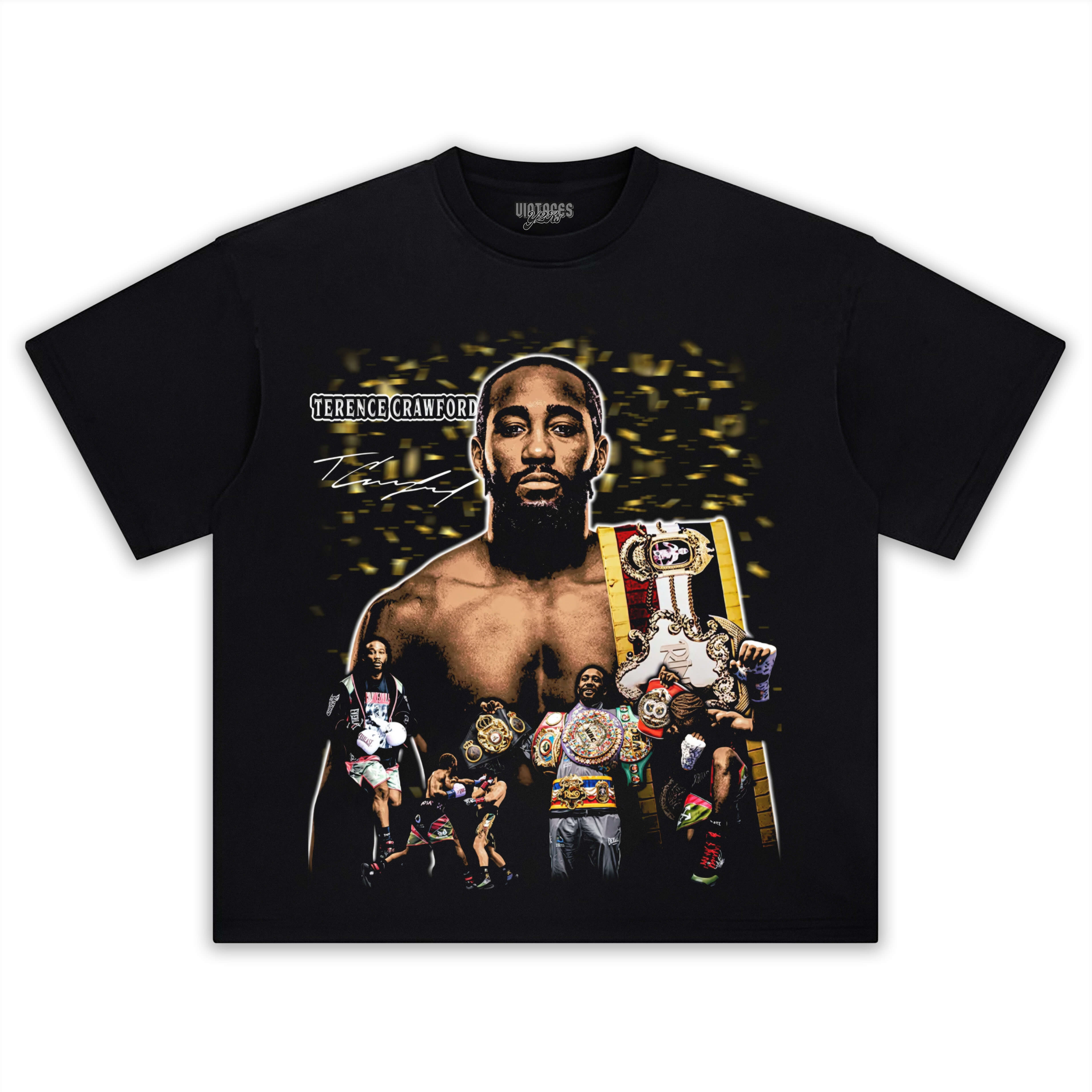 TERENCE CRAWFORD & POUND 4 POUND TEE & LS & HOODIE