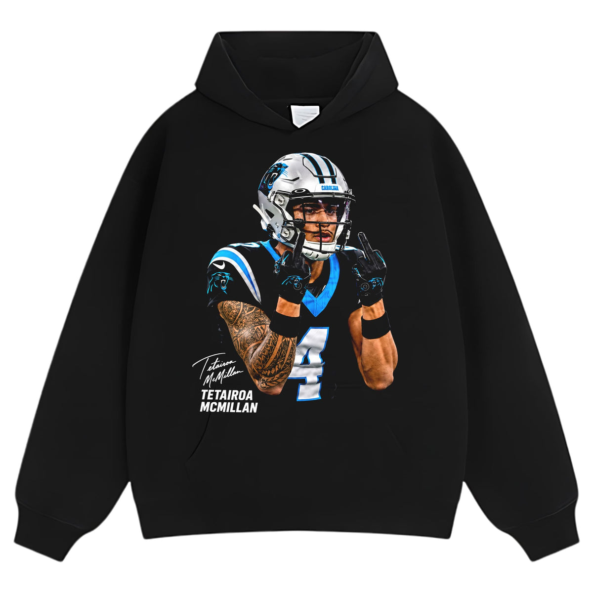 TETAIROA MCMILLAN MIDDLE FINGER TANK TOP & TEE & LONG SLEEVE & LAYERED LS & HOODIE