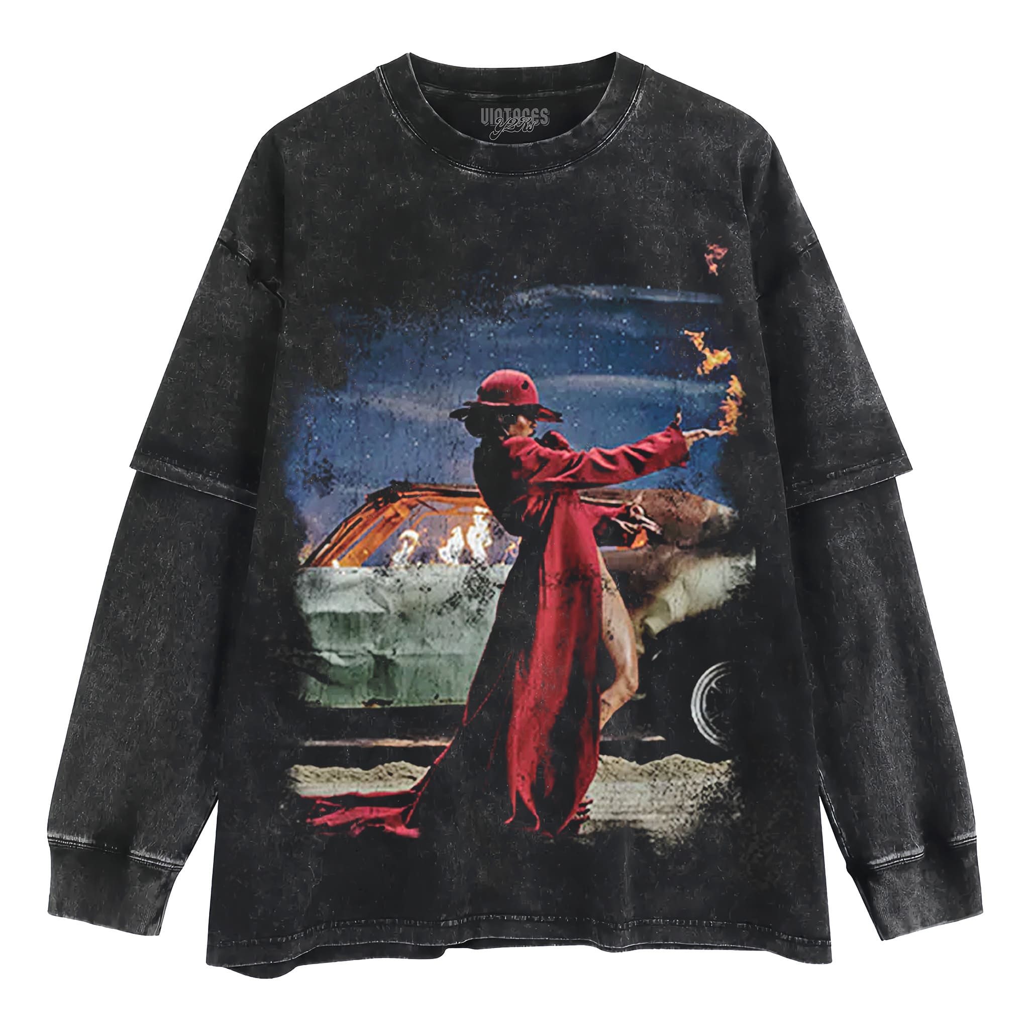 TEYANA TAYLOR - FIRE GIRL TANK TOP & TEE & LONG SLEEVE & LAYERED LS & HOODIE