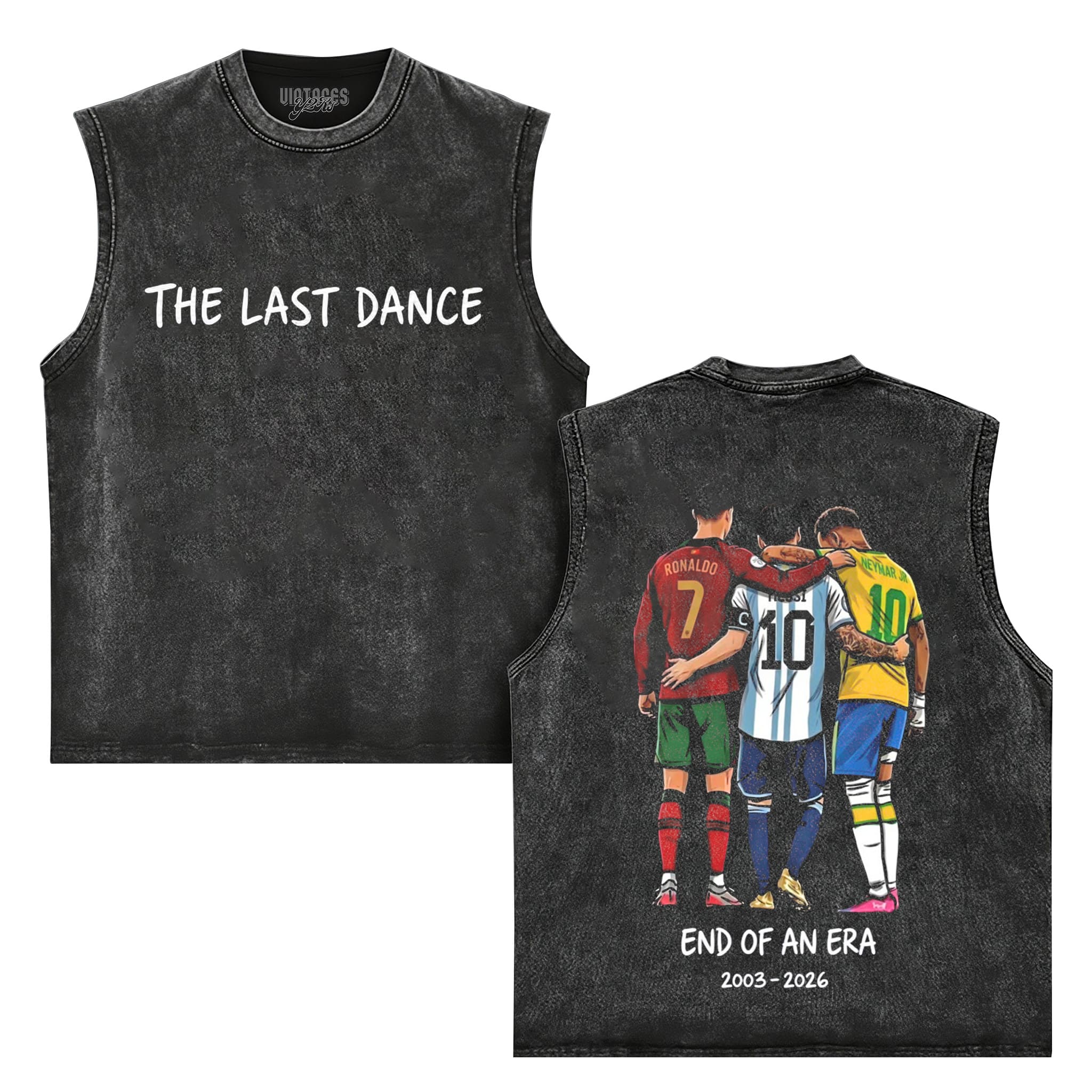 CRISTIANO RONALDO & MESSI & NEYMAR THE LAST DANCE TANK TOP & TEE