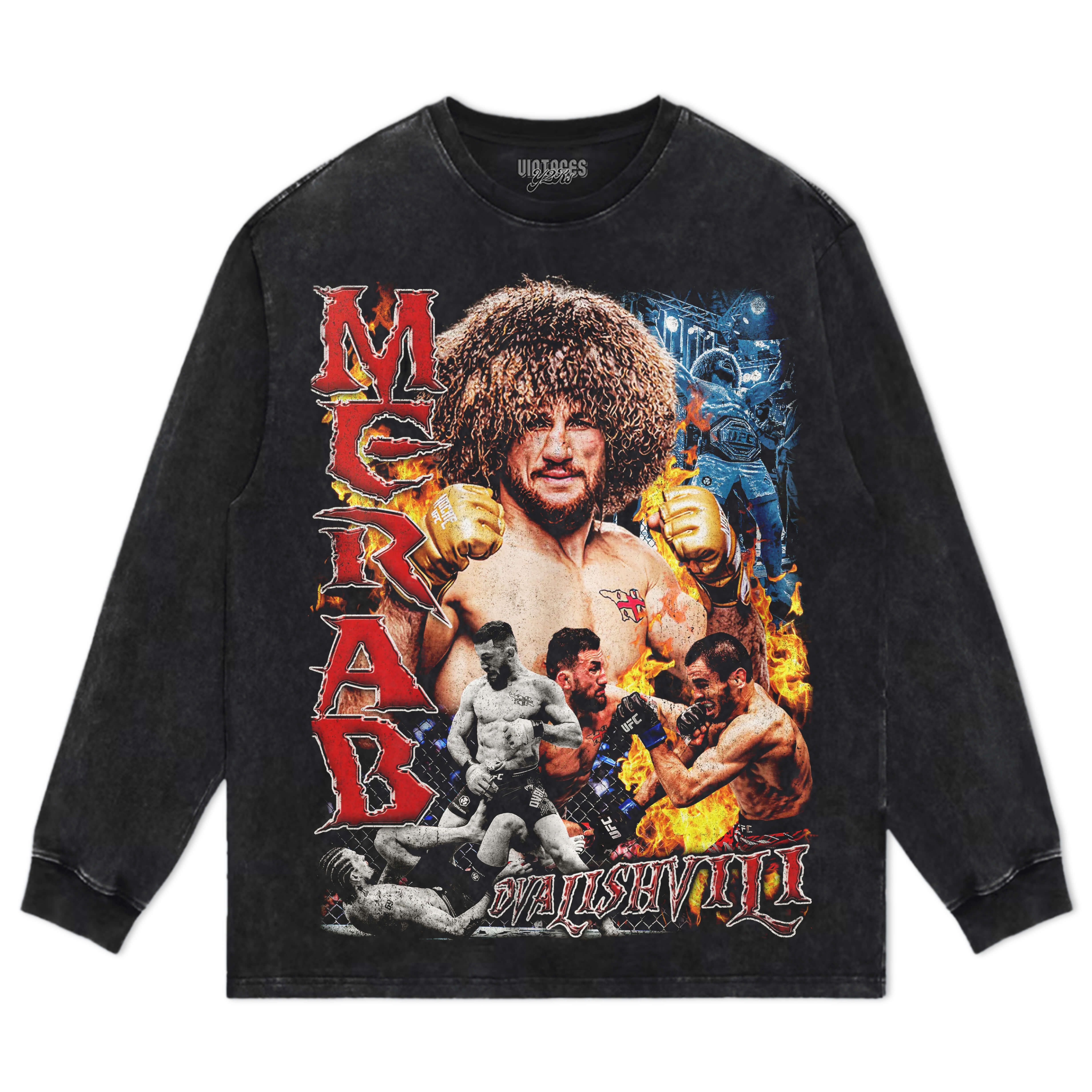 THE MACHINE MERAB DVALISHVILI TEE & LS & HOODIE