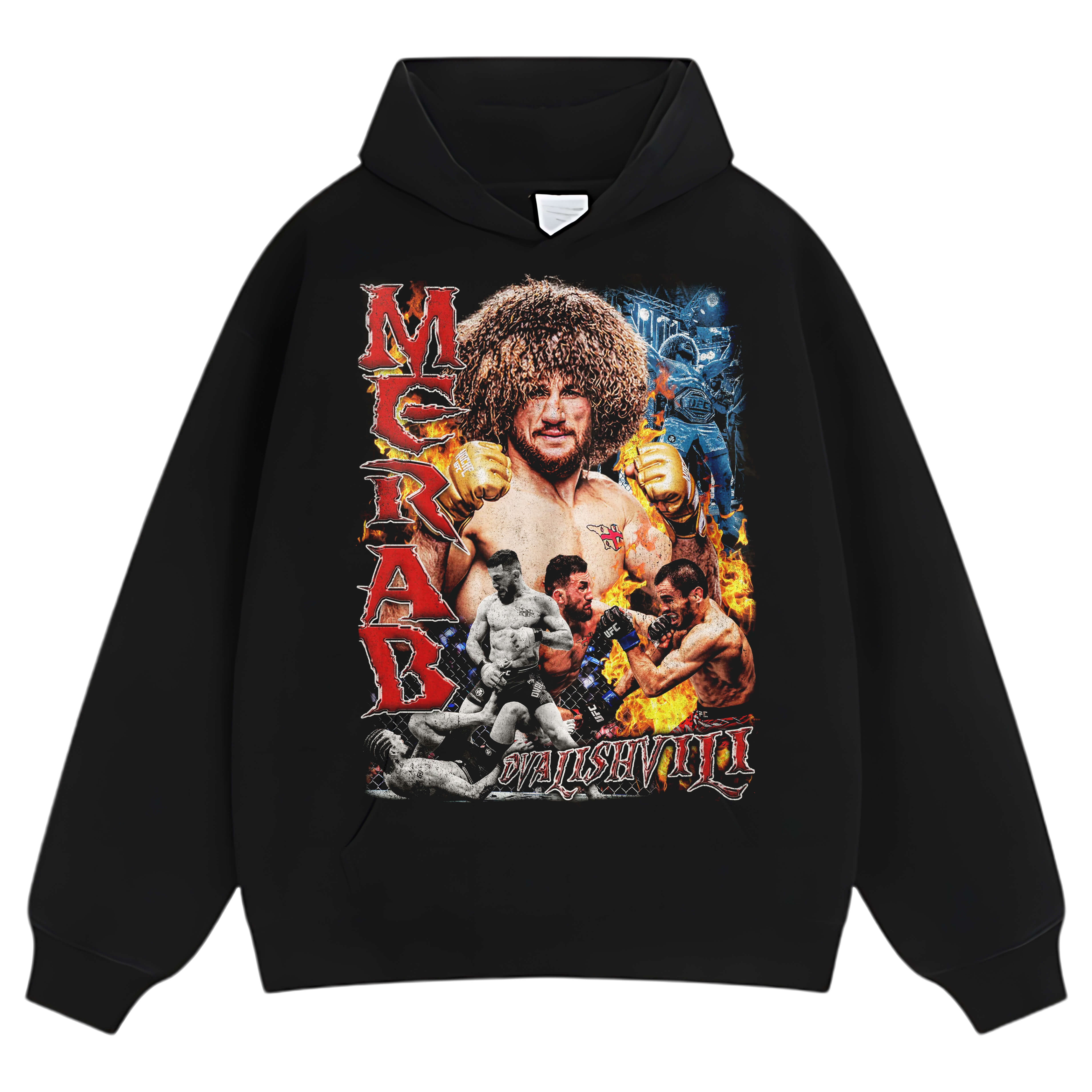 THE MACHINE MERAB DVALISHVILI TEE & LS & HOODIE