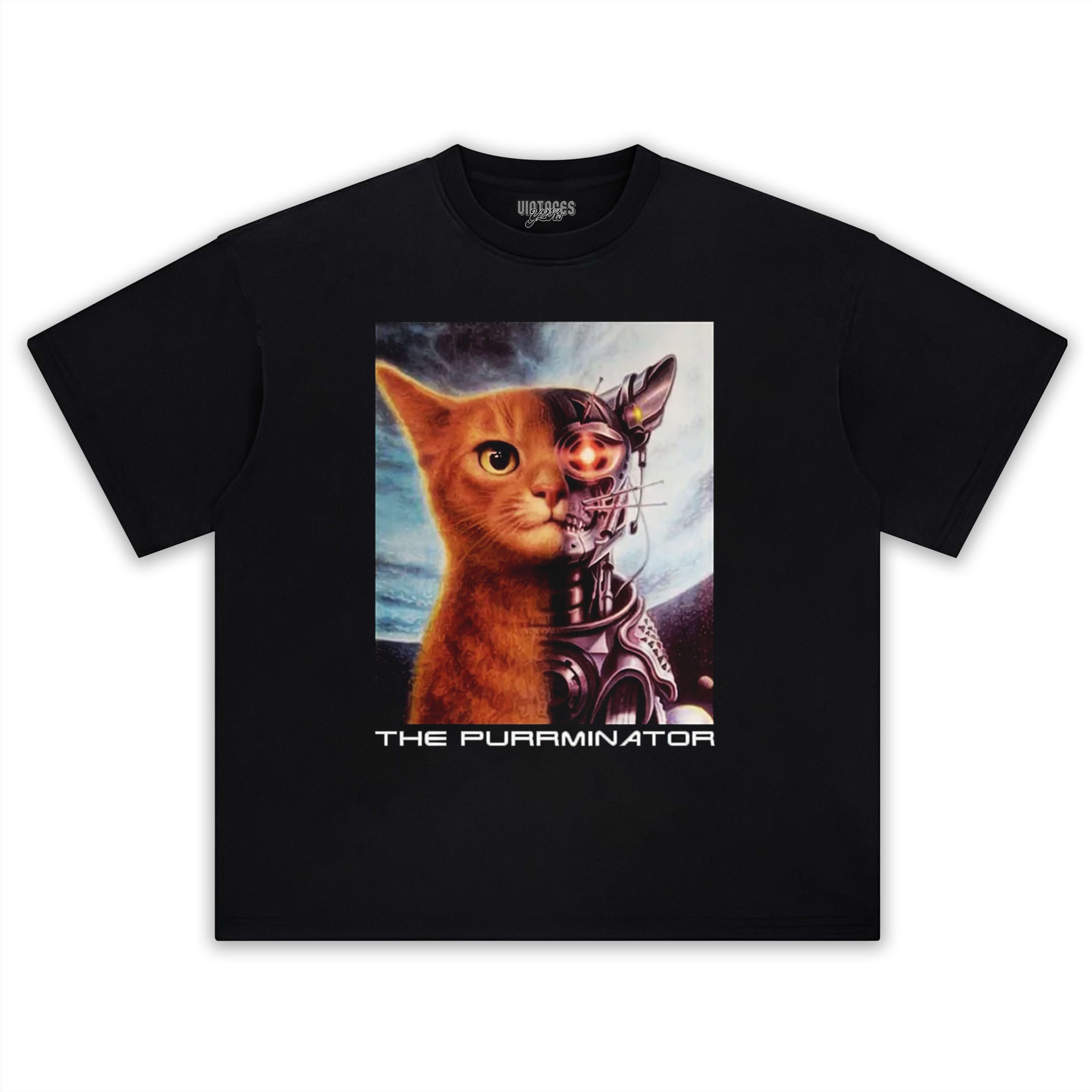 THE PURRMINATOR TEE & LS & HOODIE