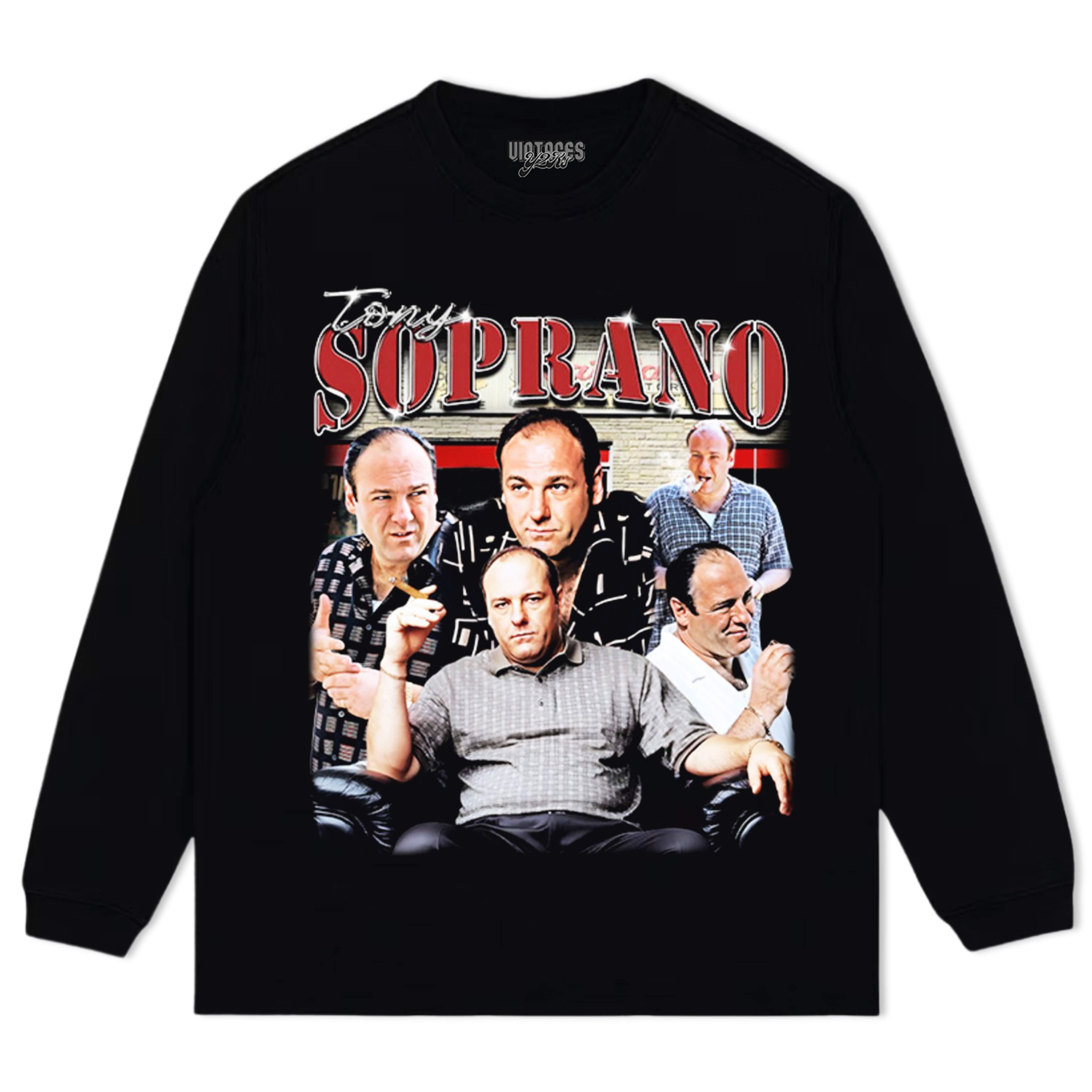 THE SOPRANOS & TONY SOPRANO V2 TEE & LS & HOODIE