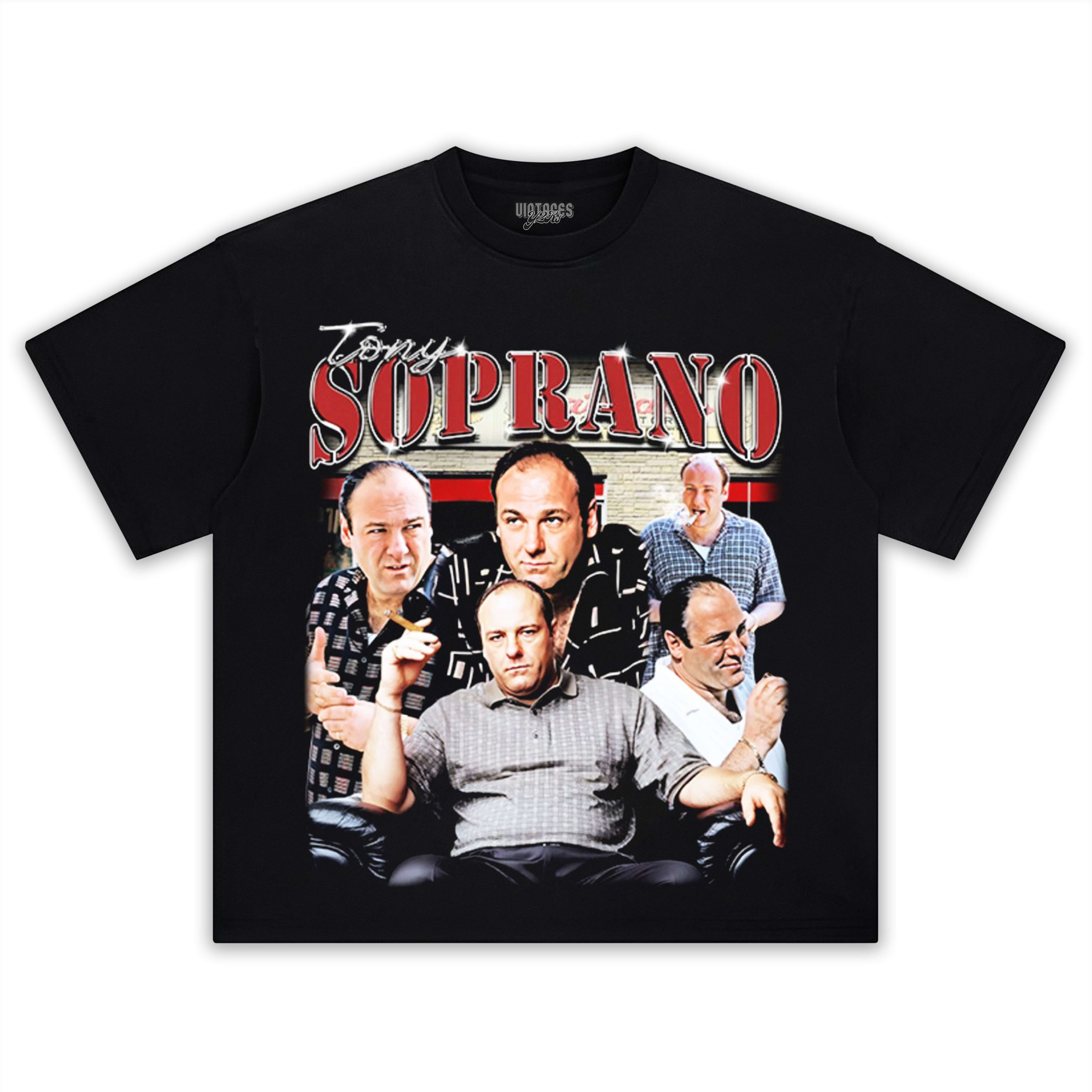 THE SOPRANOS & TONY SOPRANO V2 TEE & LS & HOODIE