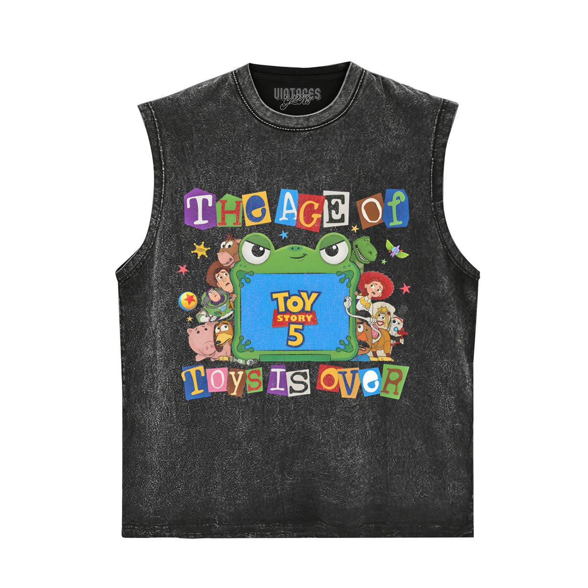 THE AGE OF TOYS IS OVER TOY STORY 5 TANK TOP & TEE & LONG SLEEVE & LAYERED LS & HOODIE