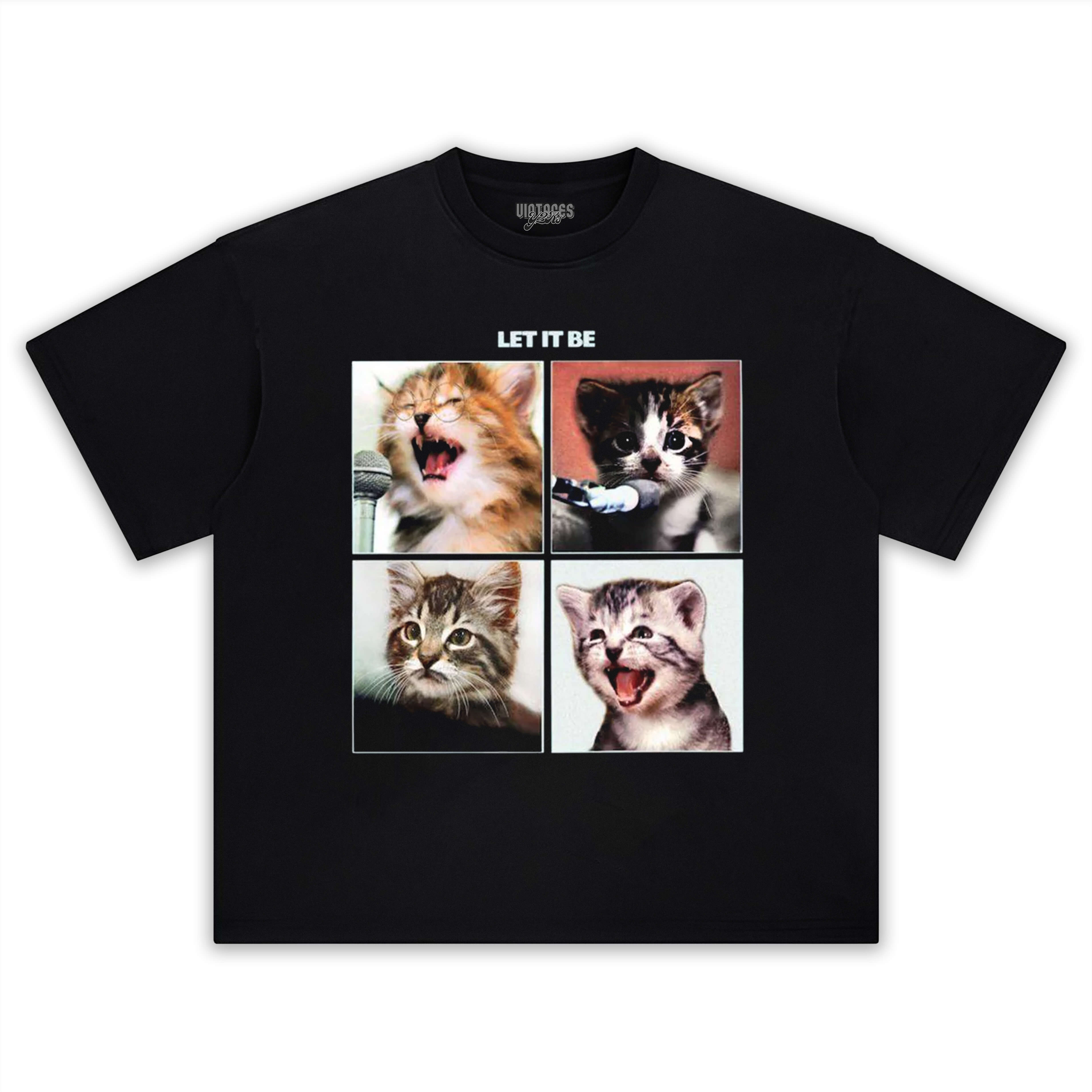 THE BEATLES CAT TEE