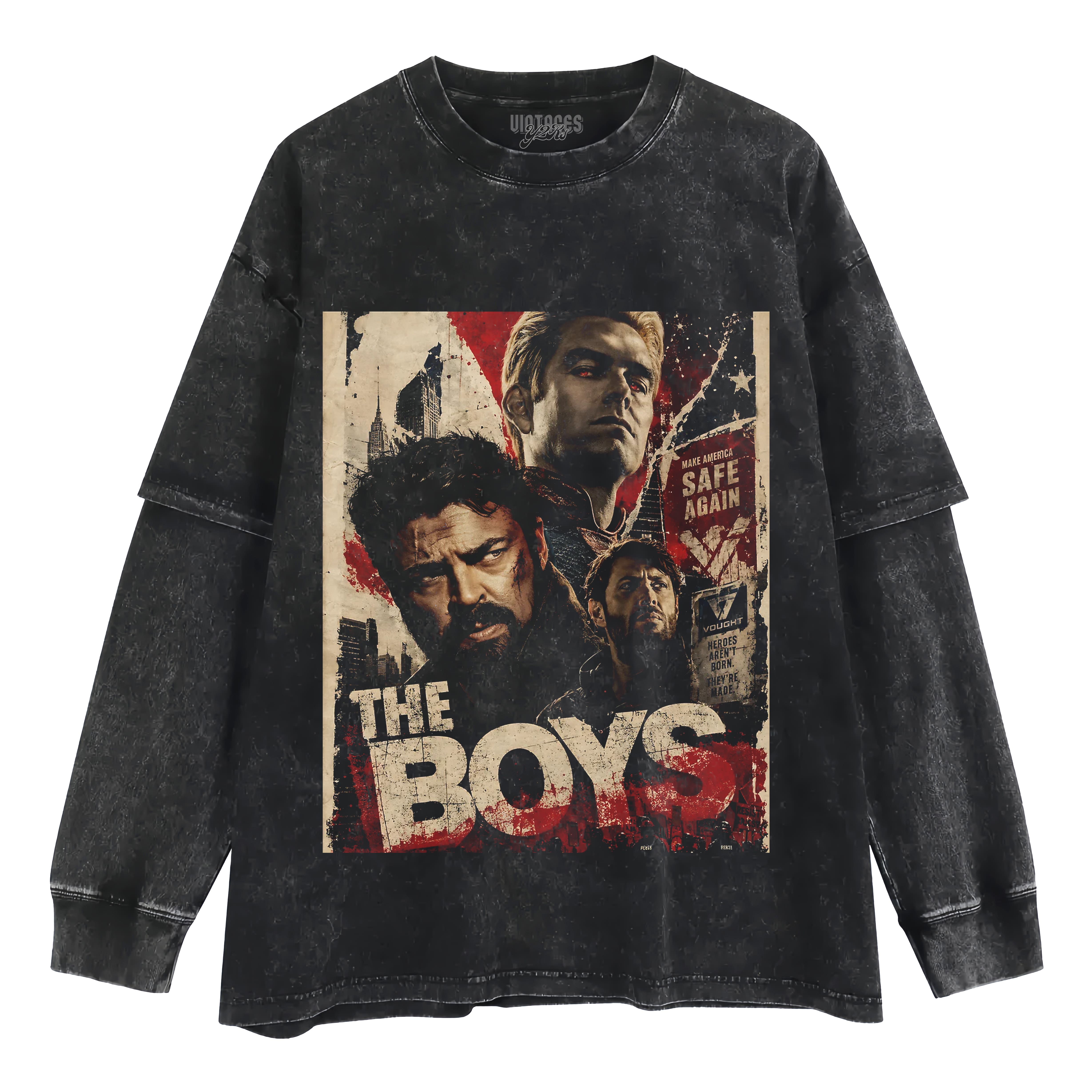 THE BOYS! V8 TANK TOP & TEE & LONG SLEEVE & LAYERED LS & HOODIE