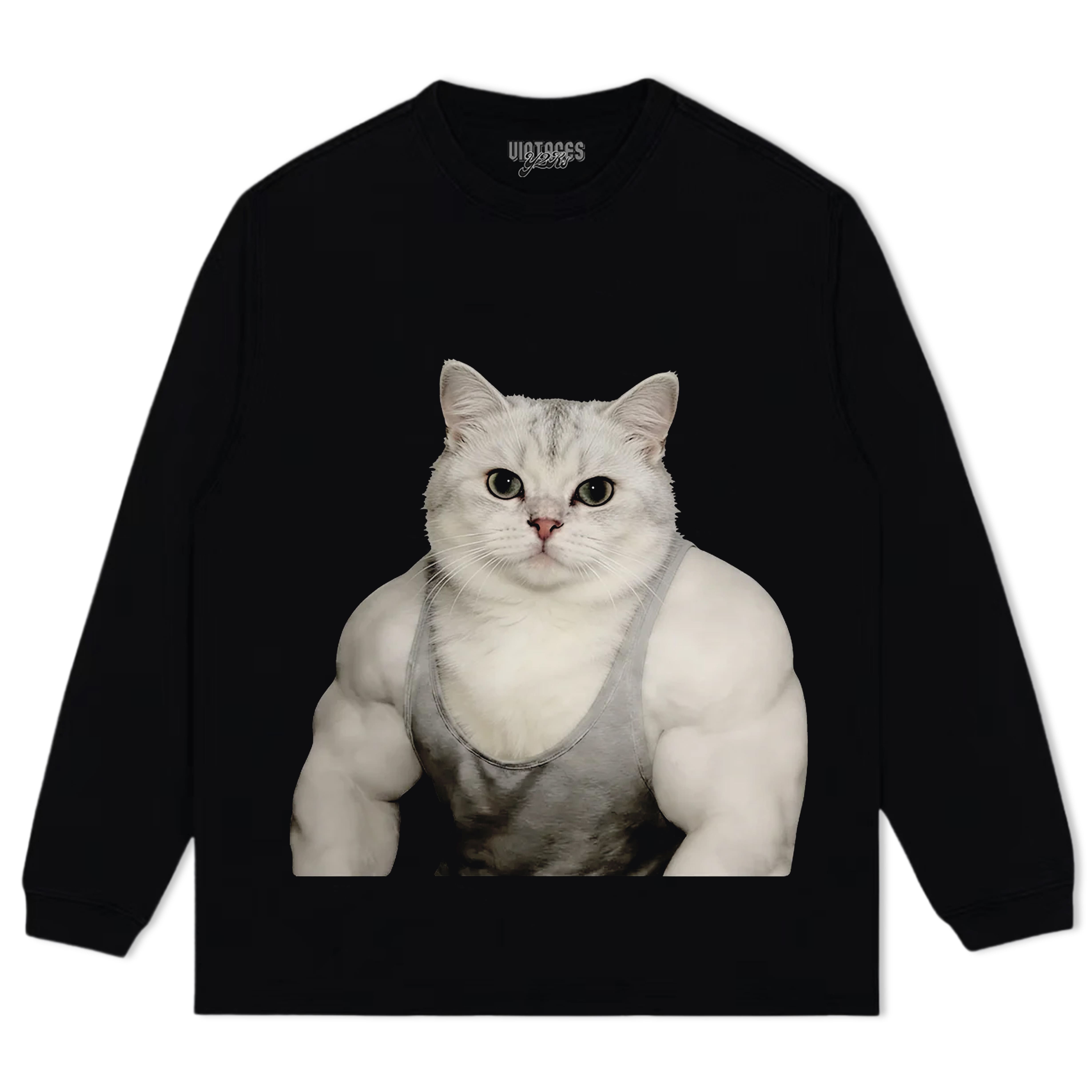THE FITNESS CAT V5 TANK TOP & TEE & LONG SLEEVE & LAYERED LS & HOODIE