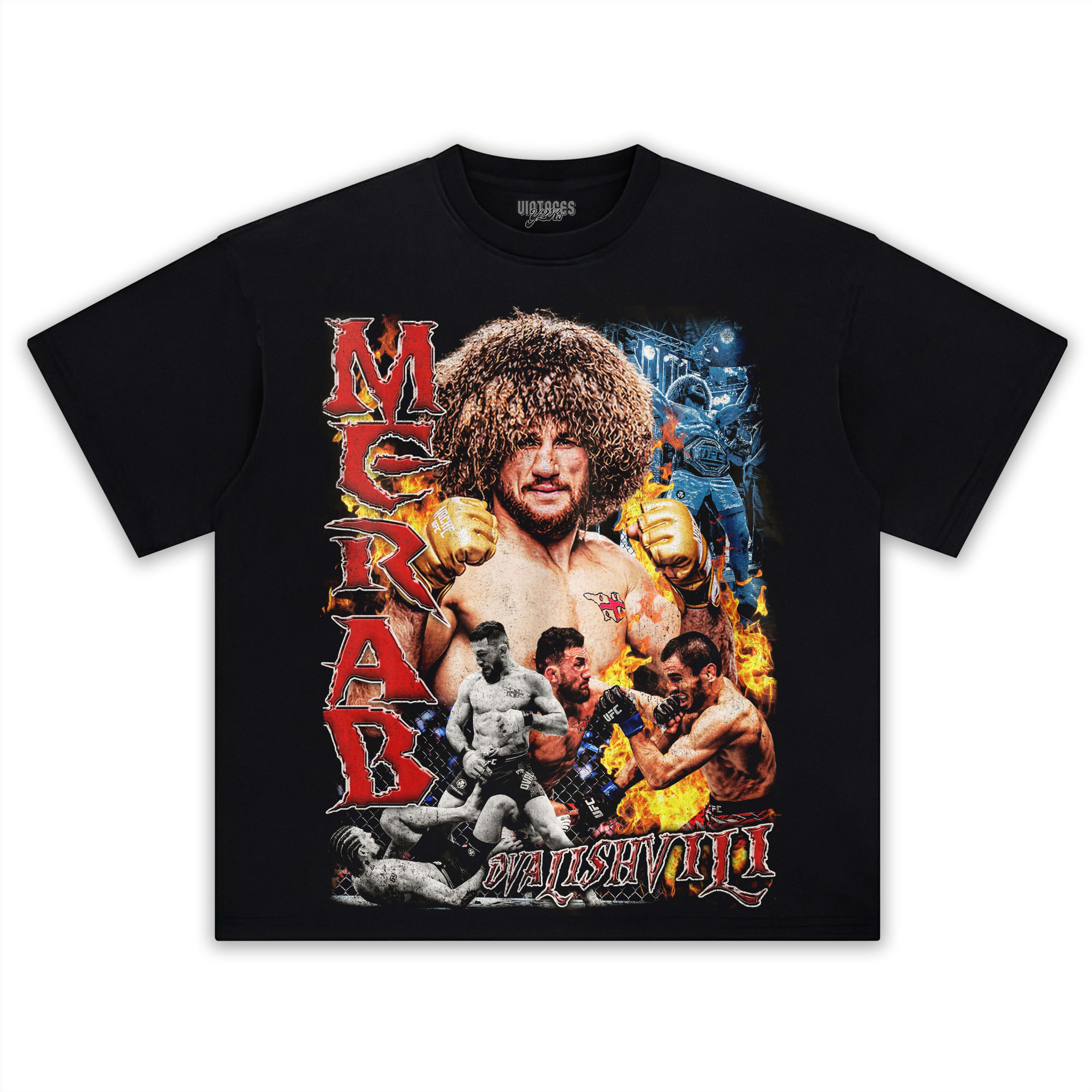 THE MACHINE MERAB DVALISHVILI TEE & LS & HOODIE