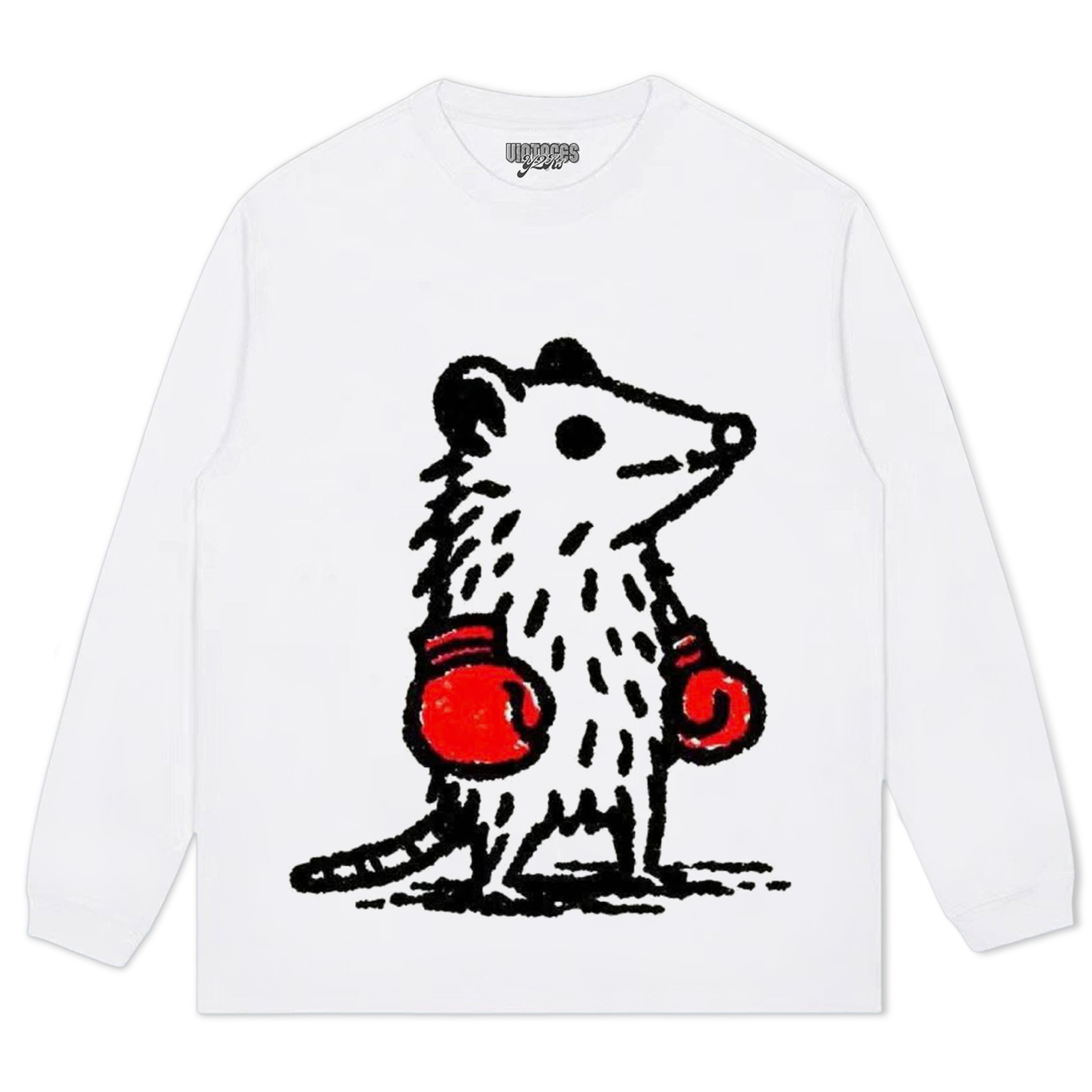 THE MOUSE BOXER TANK TOP & TEE & LONG SLEEVE & LAYERED LS & HOODIE