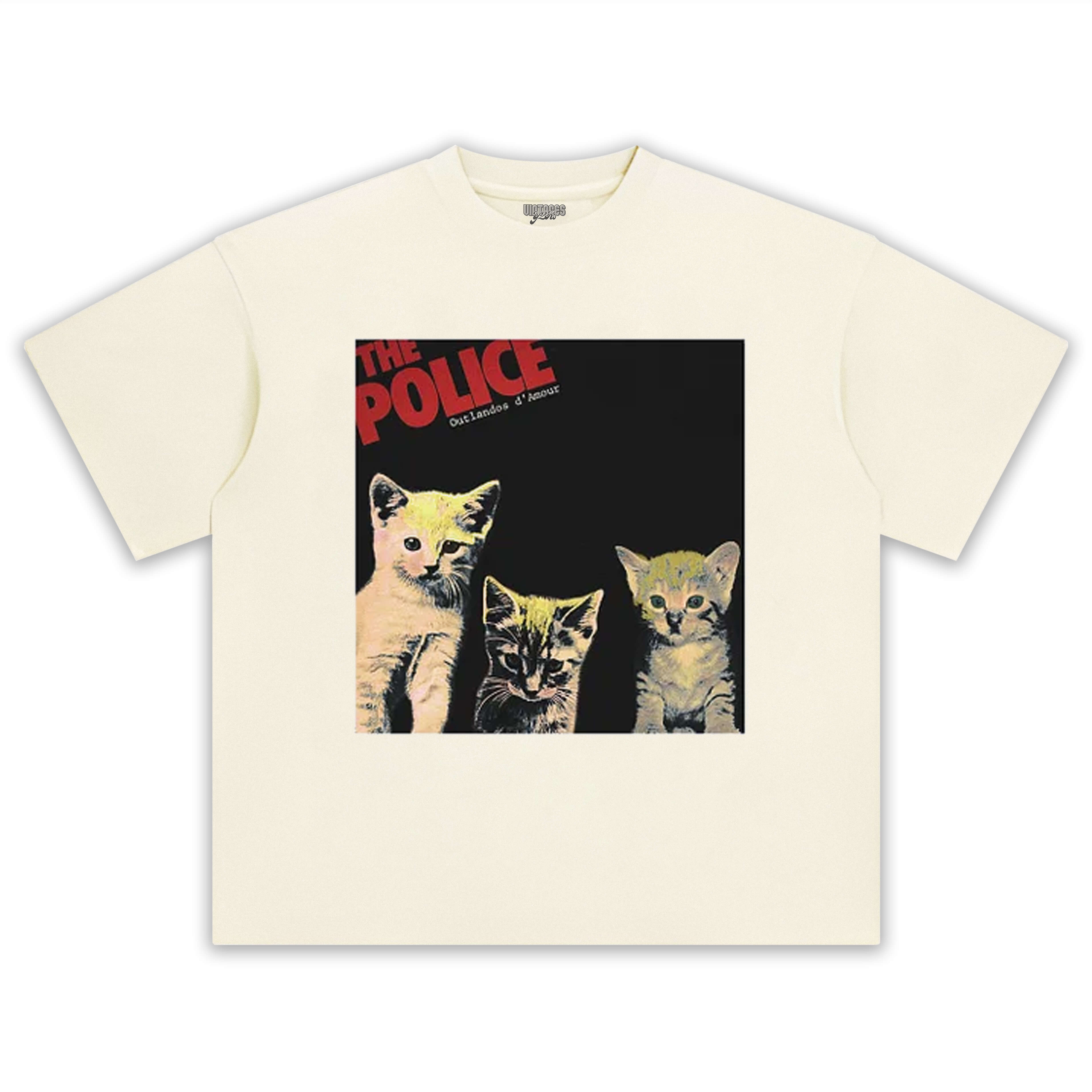 THE POLICE CAT TEE