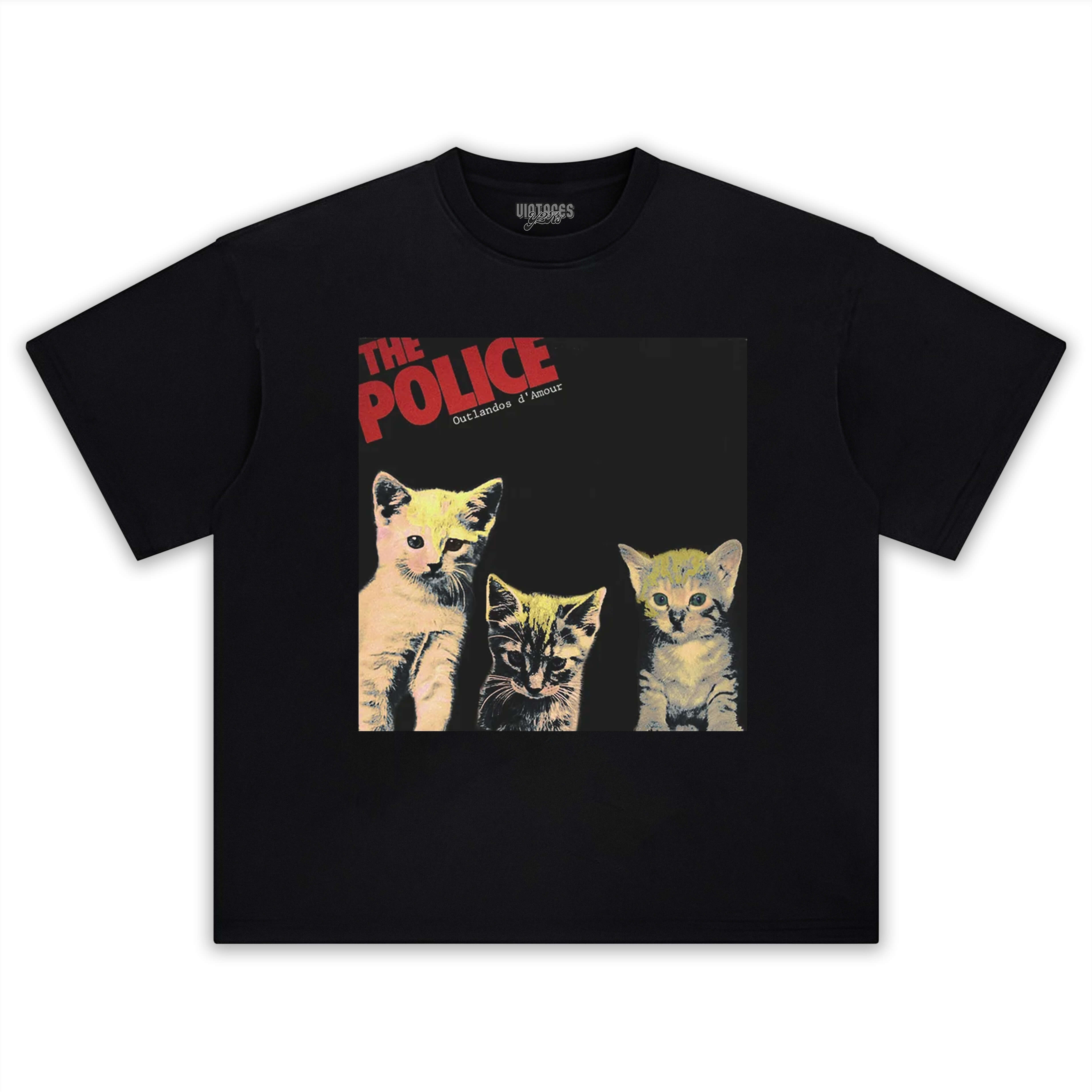 THE POLICE CAT TEE