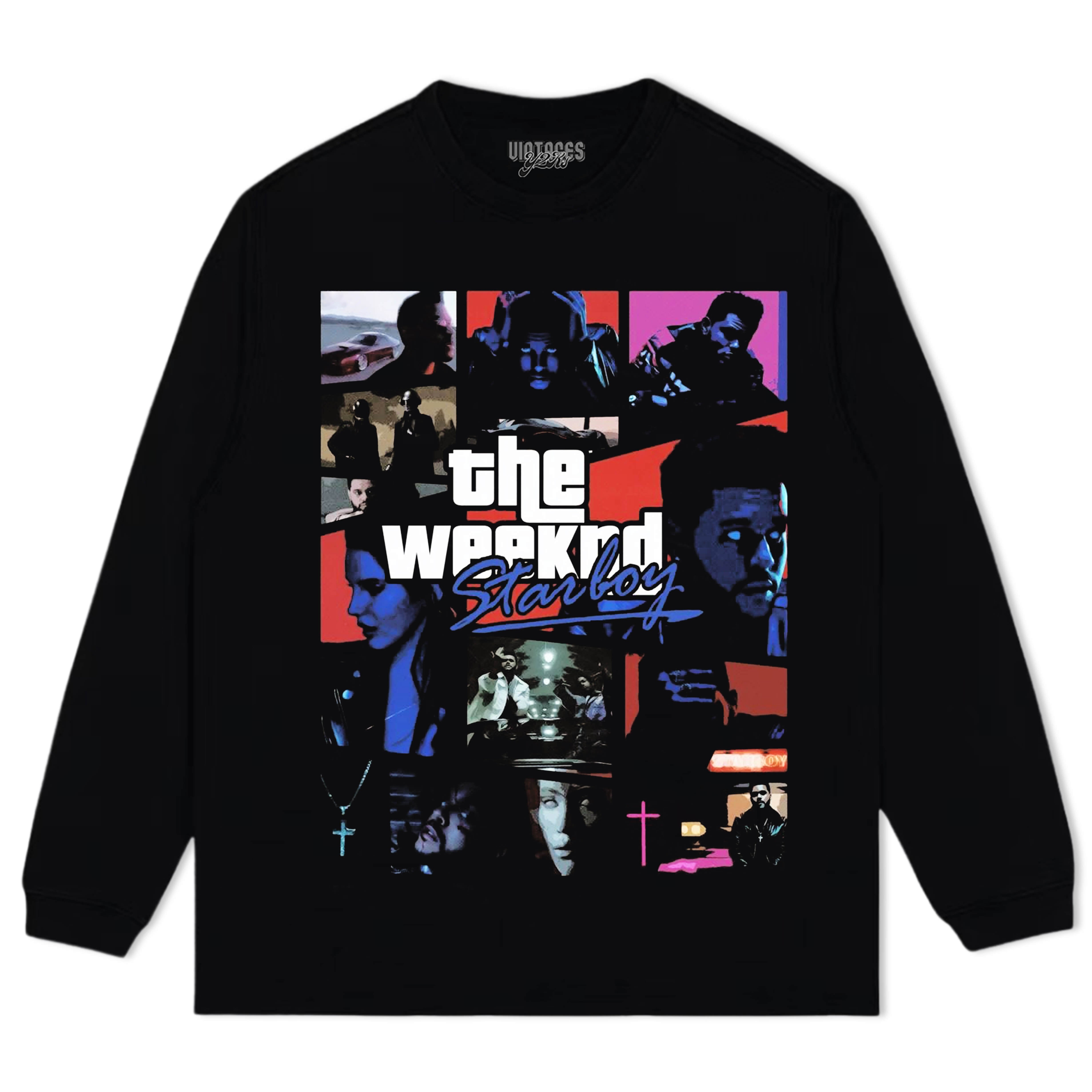 THE WEEKND & GRAND THEFT AUTO STYLE TEE & LS & HOODIE