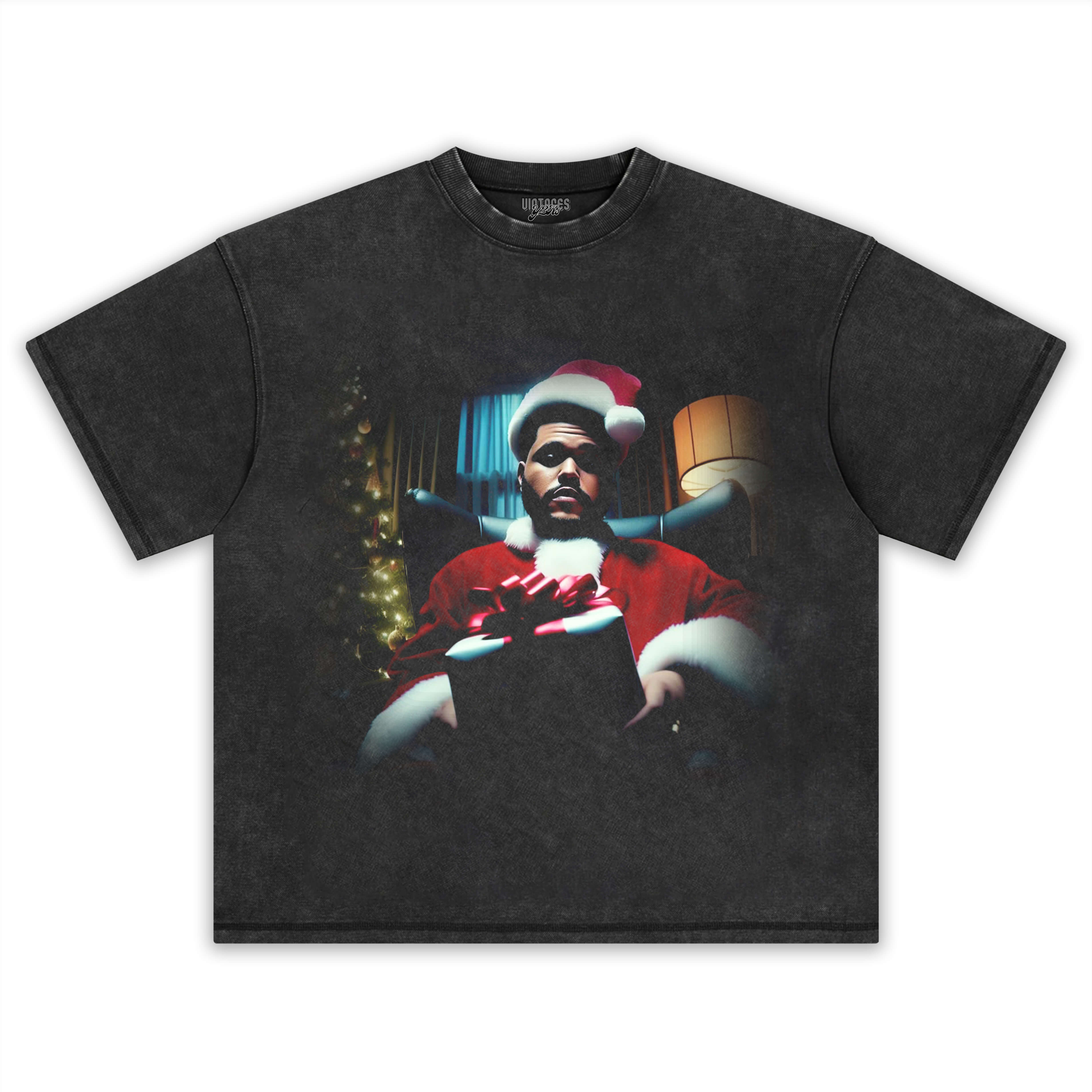 THE WEEKND & MERRY CHRISTMAS V3 TEE & LS & HOODIE