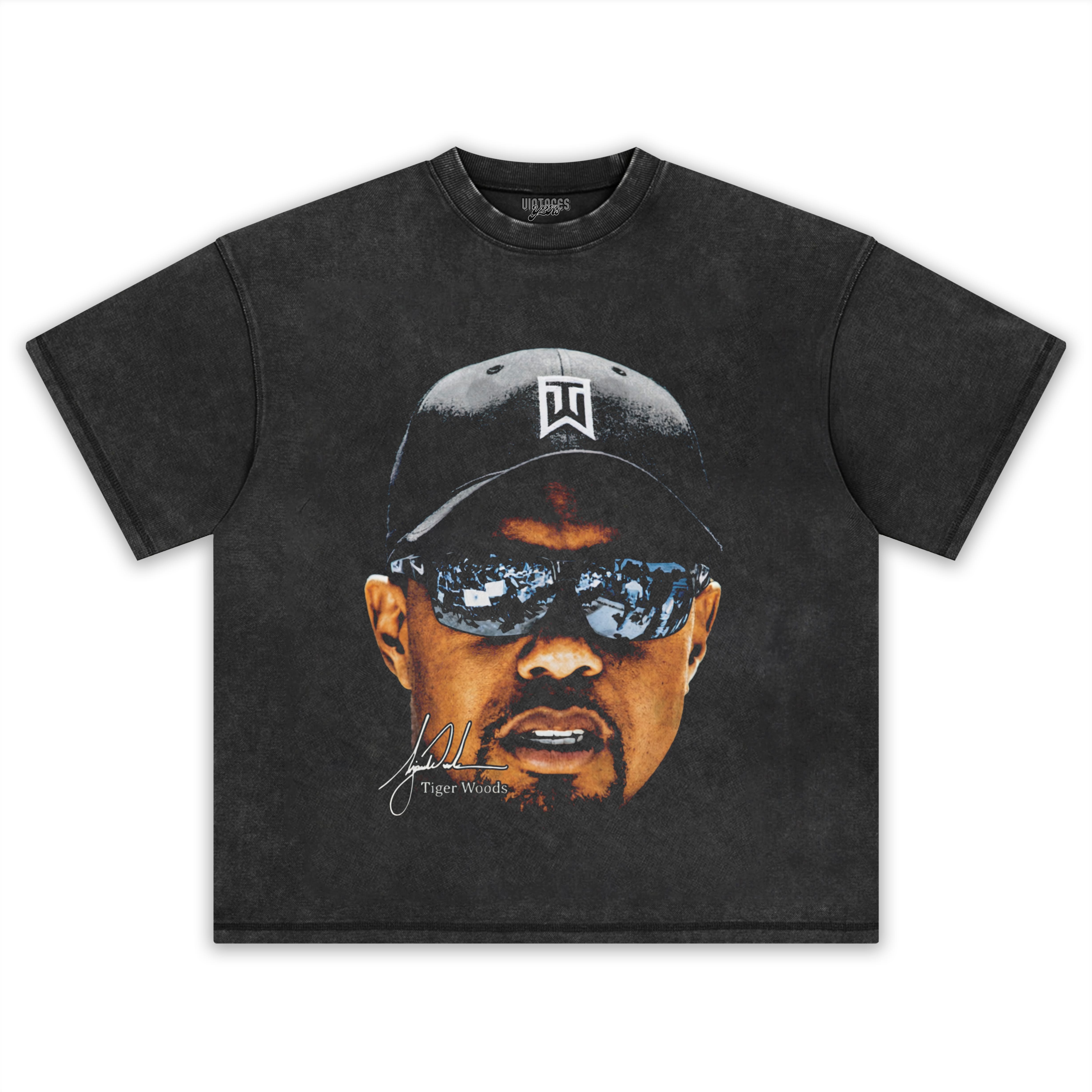TIGER WOODS BIG FACE TANK TOP & TEE & LONG SLEEVE & LAYERED LS & HOODIE