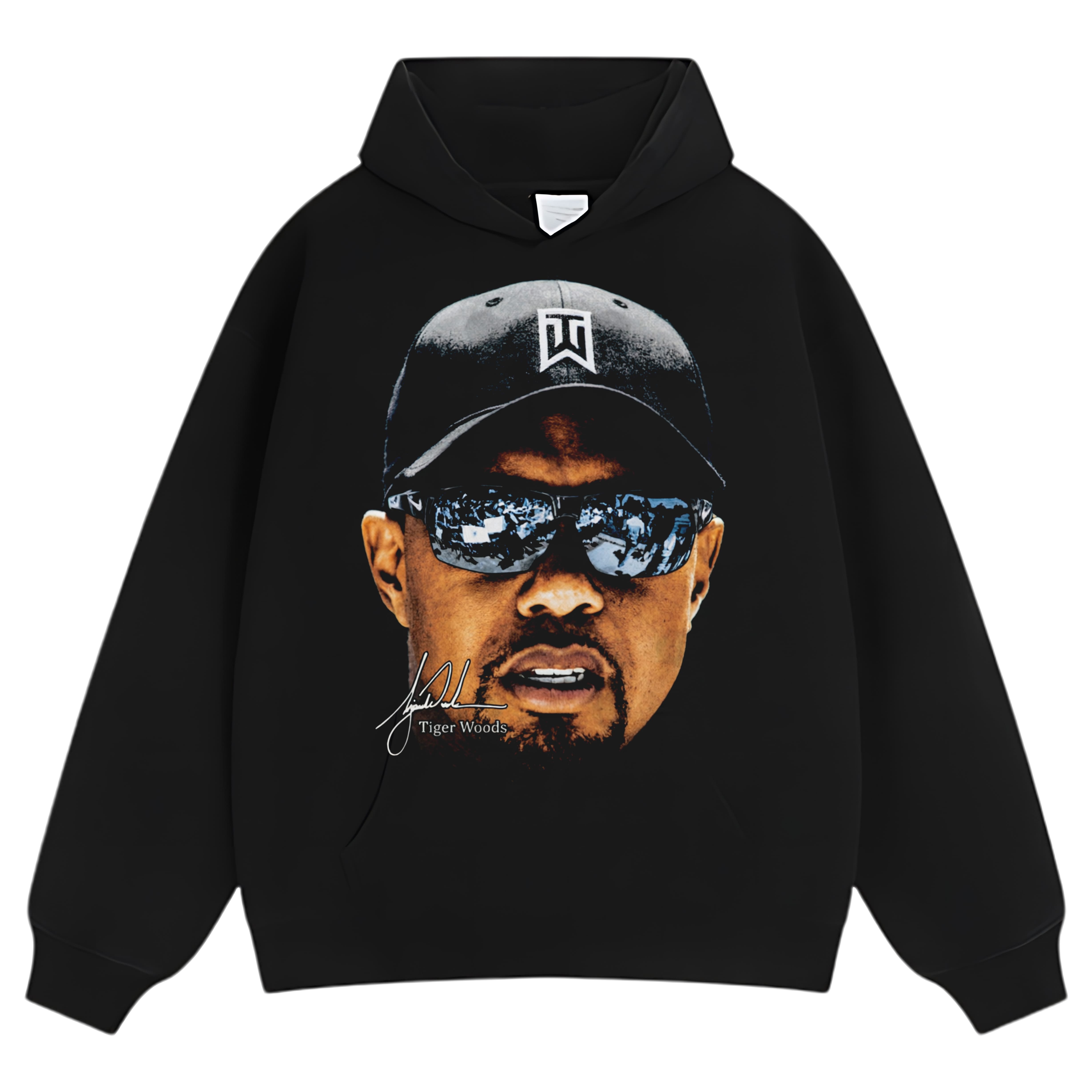 TIGER WOODS BIG FACE TANK TOP & TEE & LONG SLEEVE & LAYERED LS & HOODIE