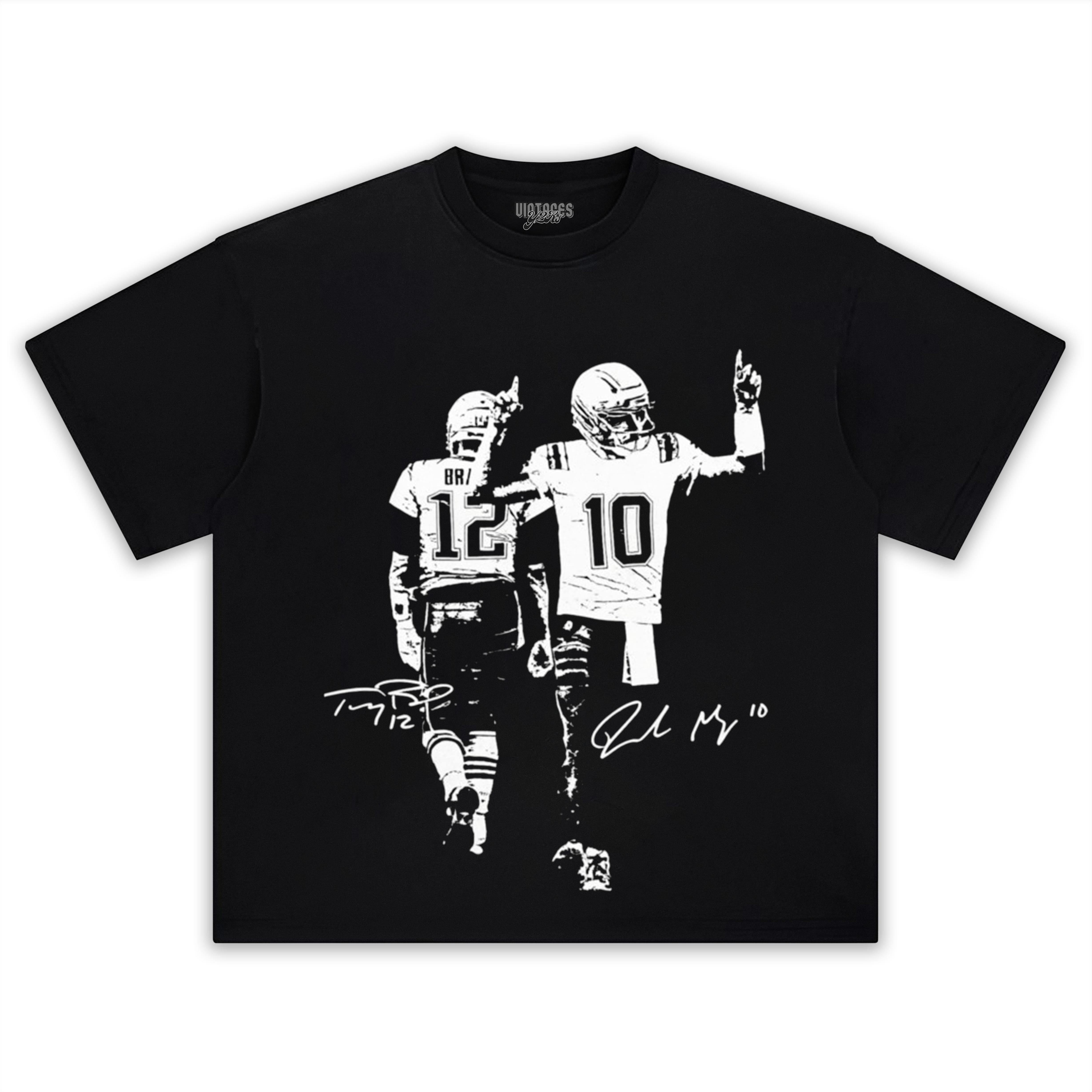 TOM BRADY & DRAKE MAYE VINTAGE TEE & LS & HOODIE