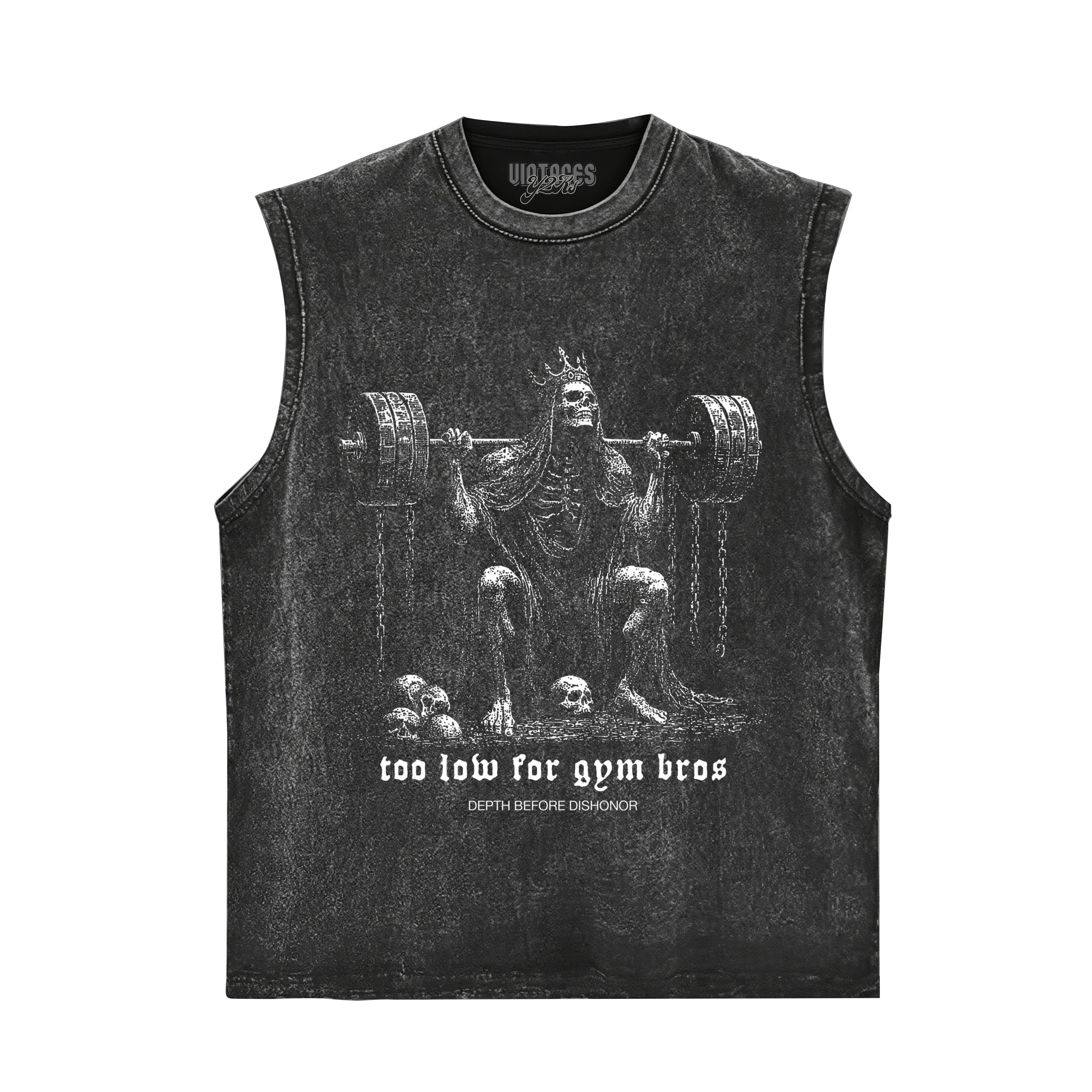 TOO LOW FOR GYM BROS GOLD V3 TANK TOP & TEE & LONG SLEEVE & LAYERED LS & HOODIE