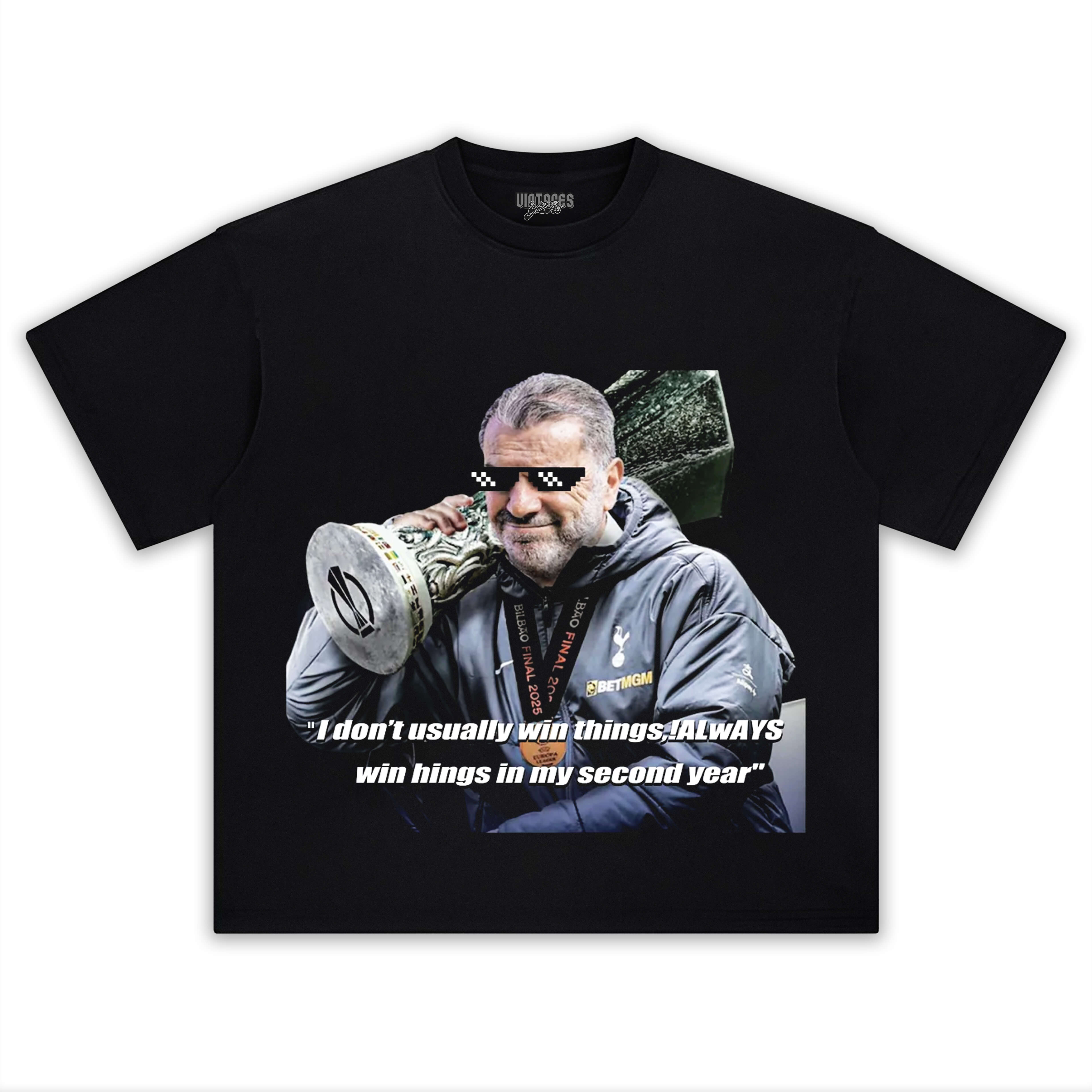 TOTTENHAM WIN THE ENROPA LEAGUE TEE