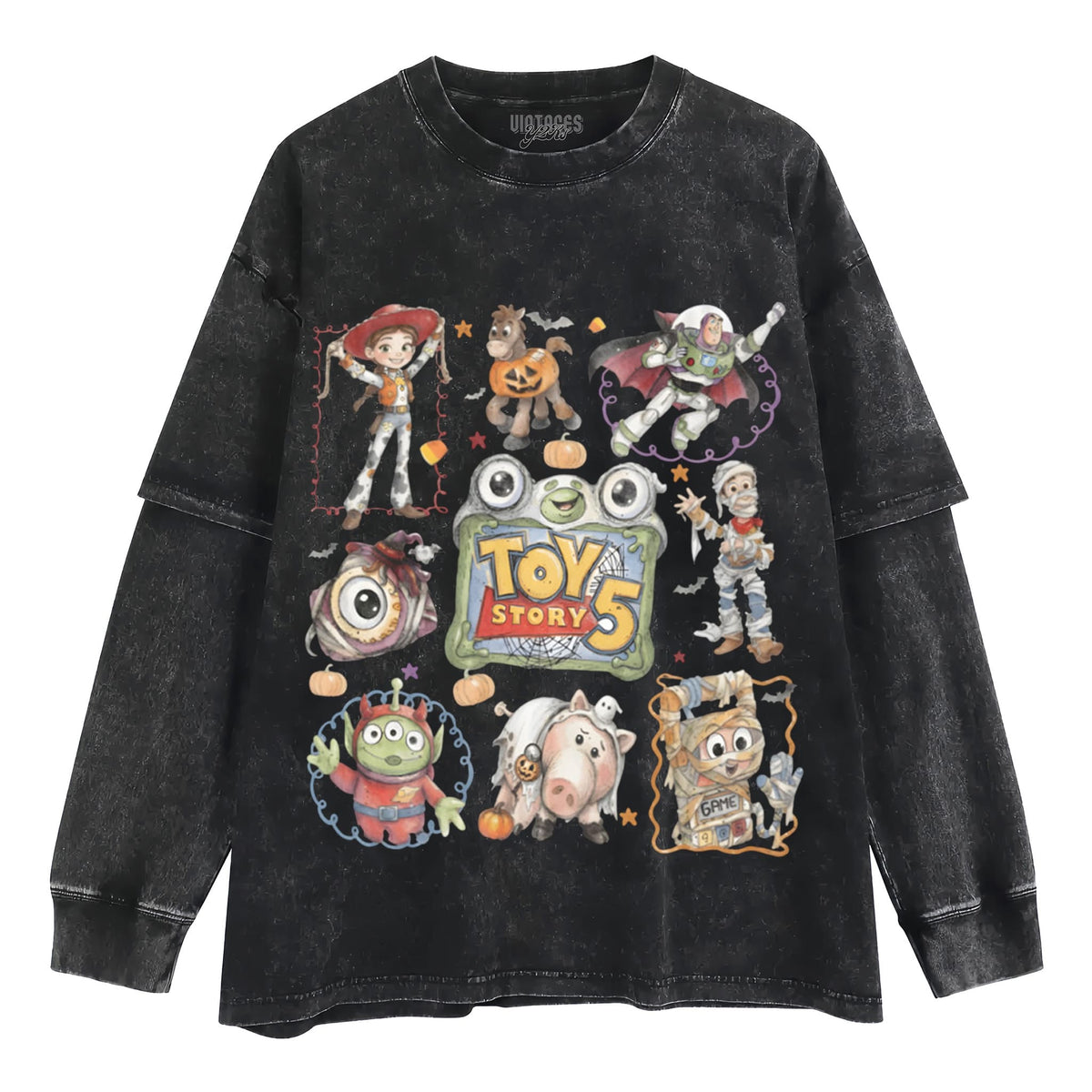 TOY STORY 5 HALLOWEEN COSTUME COLLAGE TANK TOP & TEE & LONG SLEEVE & LAYERED LS & HOODIE