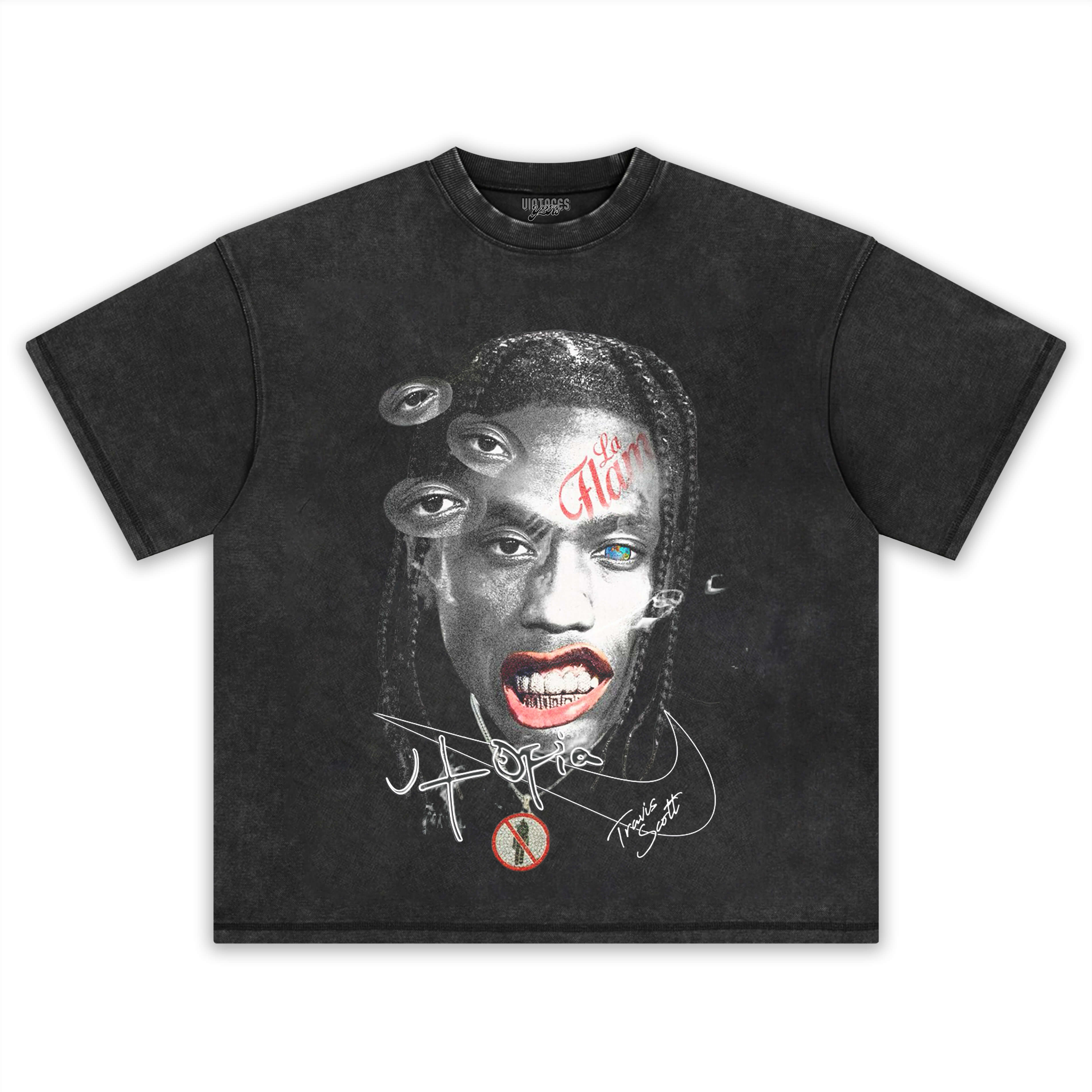 TRAVIS SCOTT & PLAYBOI CARTI RETRO TEE