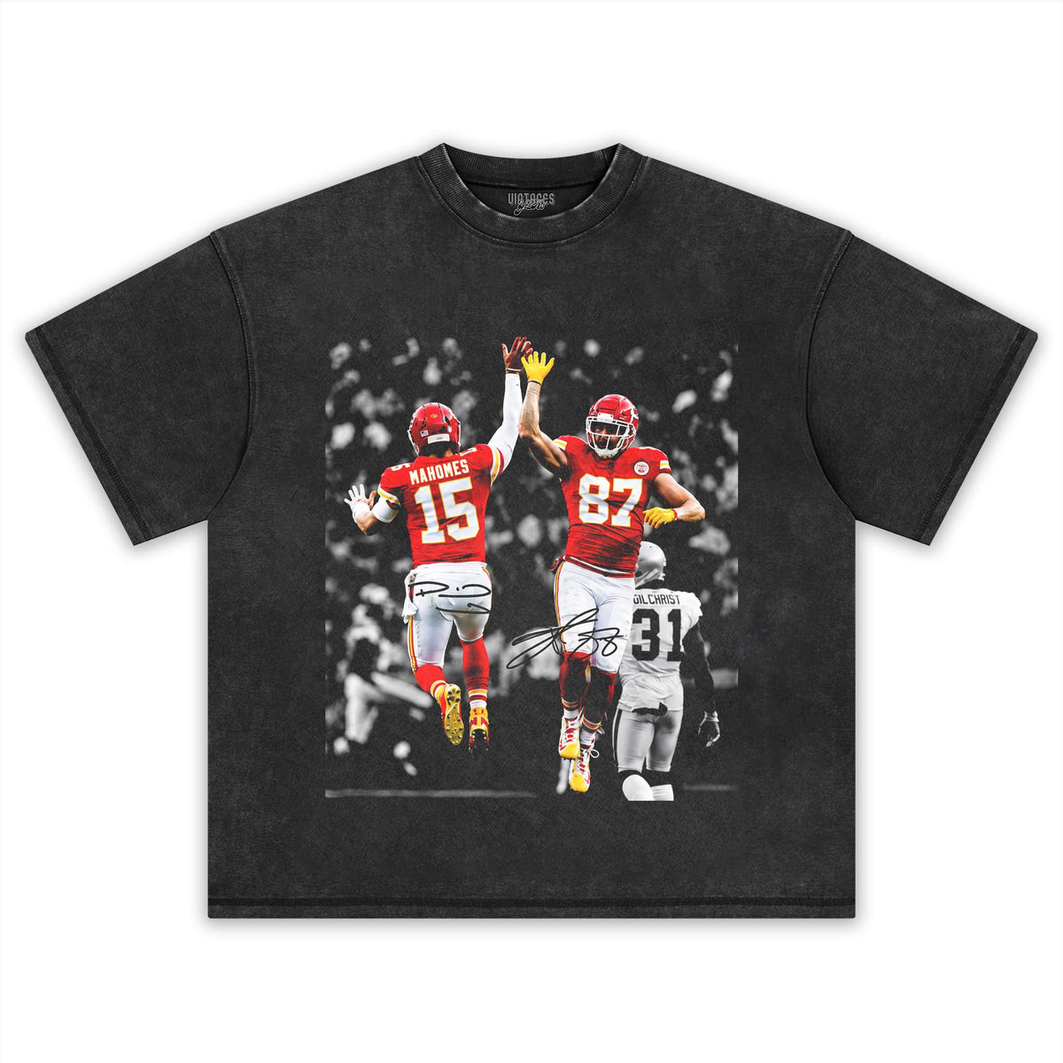 TRAVIS KELCE & PATRICK MAHOMES TANK TOP & TEE & LONG SLEEVE & LAYERED LS & HOODIE