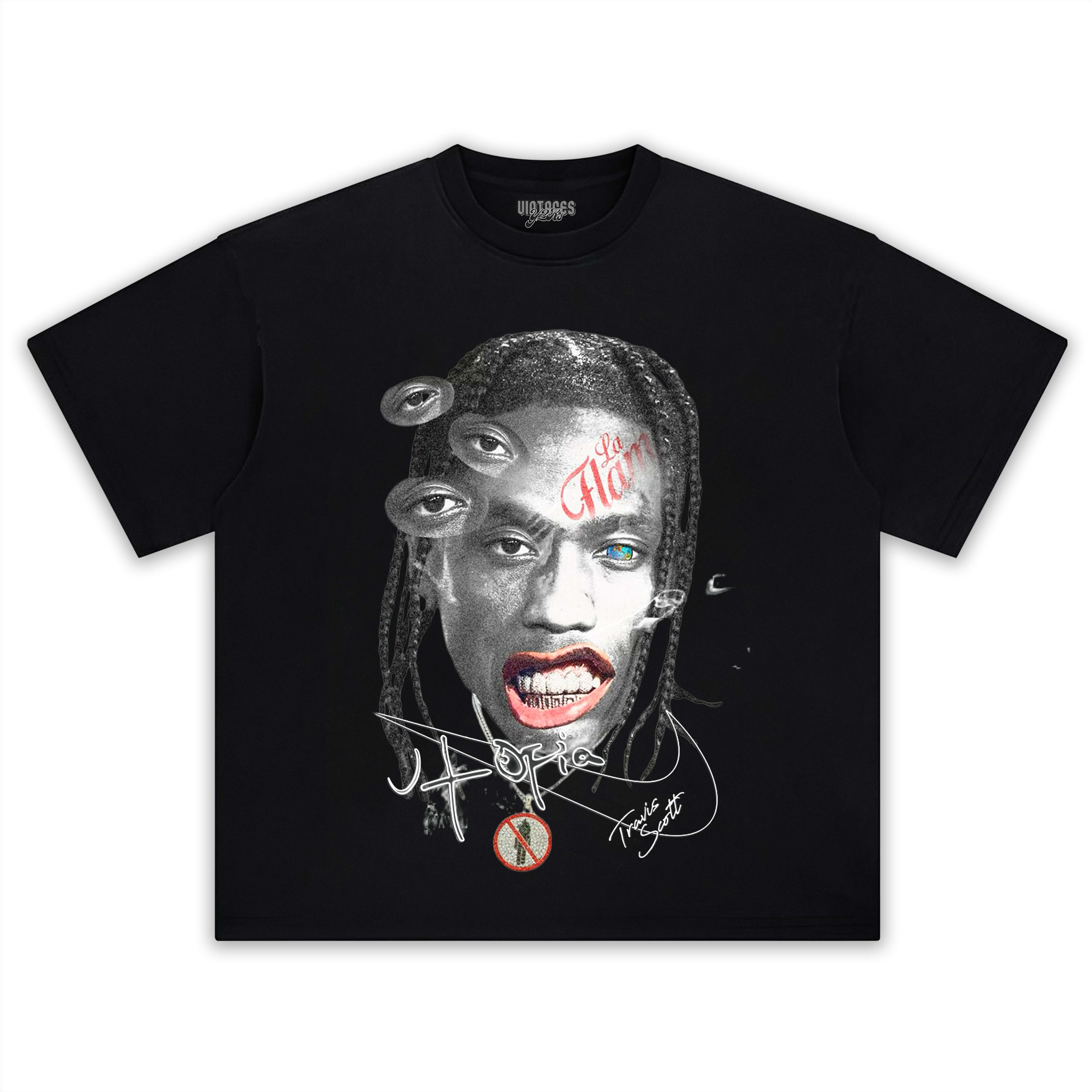 TRAVIS SCOTT & PLAYBOI CARTI RETRO TEE