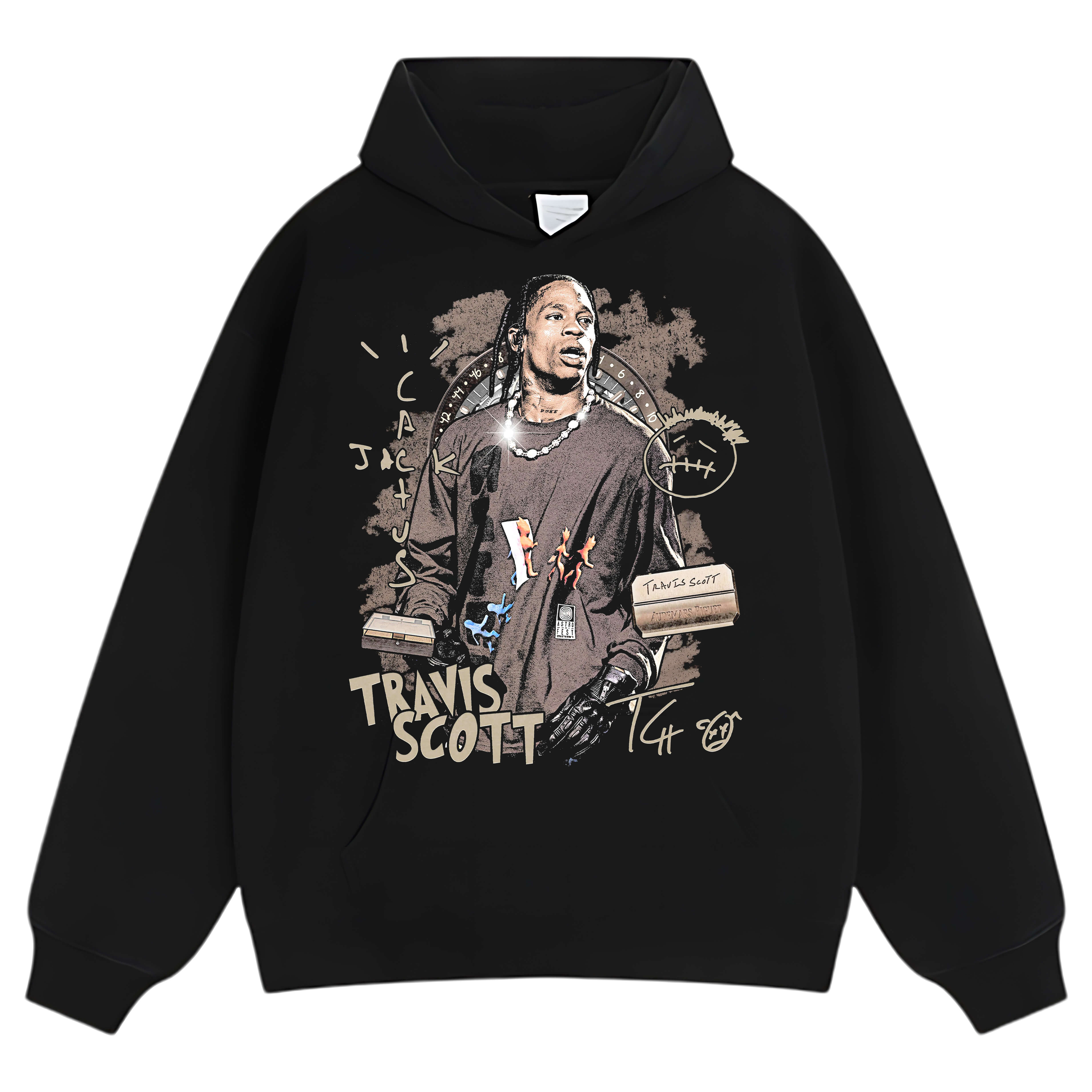 TRAVIS SCOTT XAP TEE & LS & HOODIE