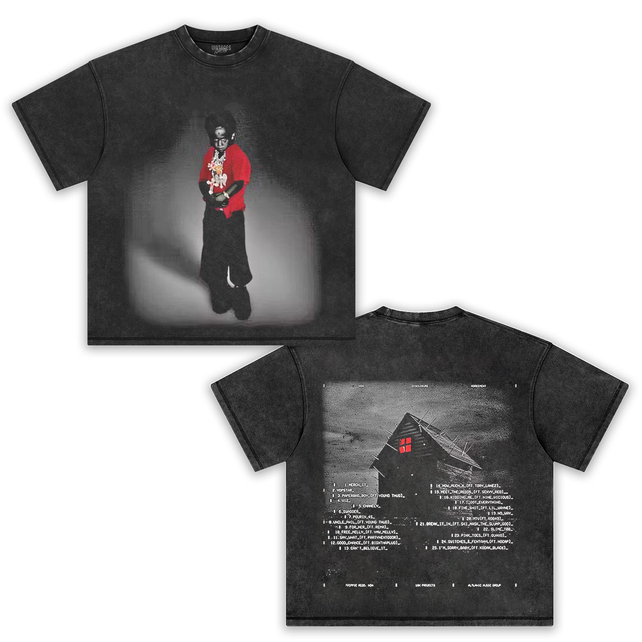 TRIPPIE REDD NDA V2 TANK TOP & TEE & LONG SLEEVE & LAYERED LS & HOODIE