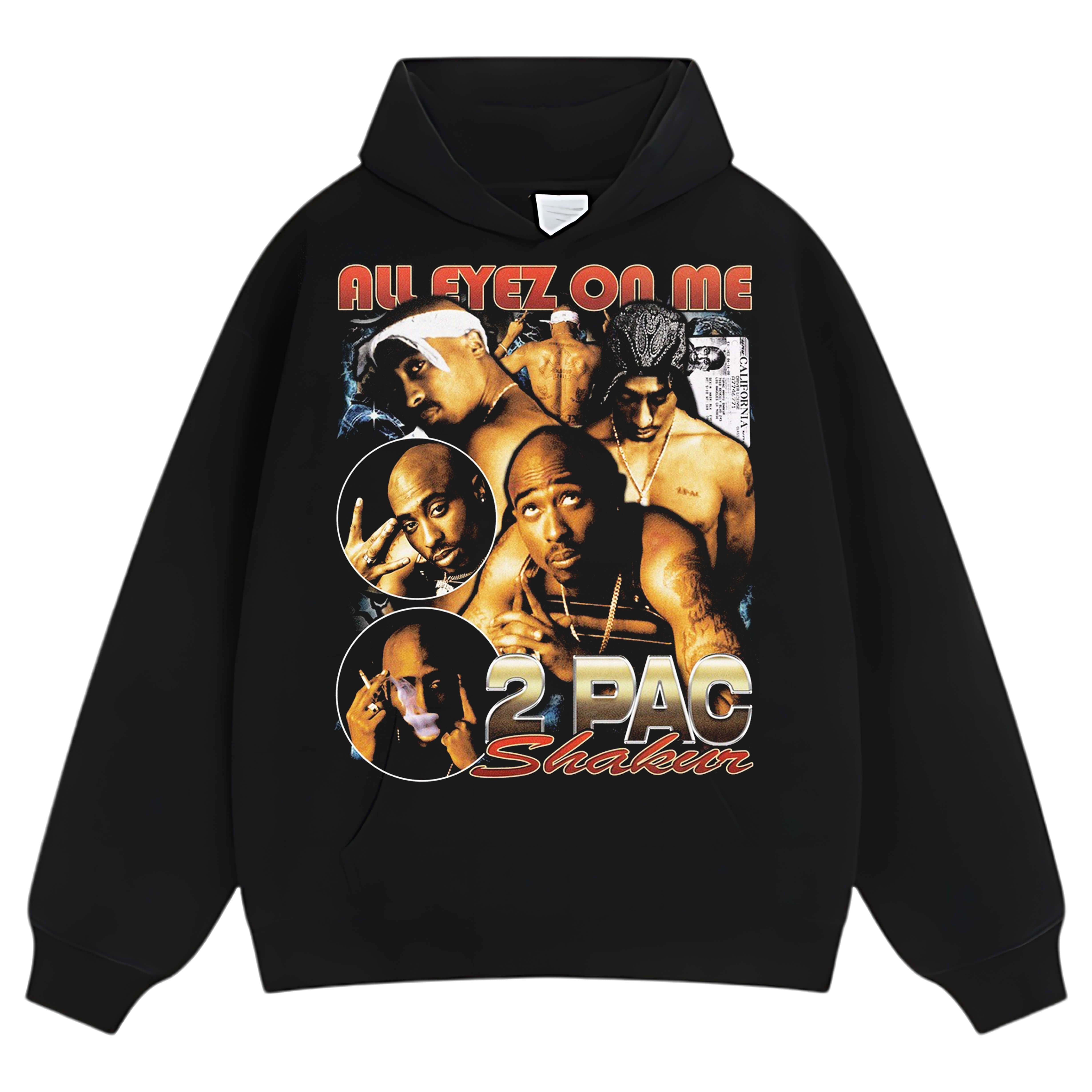 TUPAC SHAKUR VINTAGES T1 TEE & LS & HOODIE