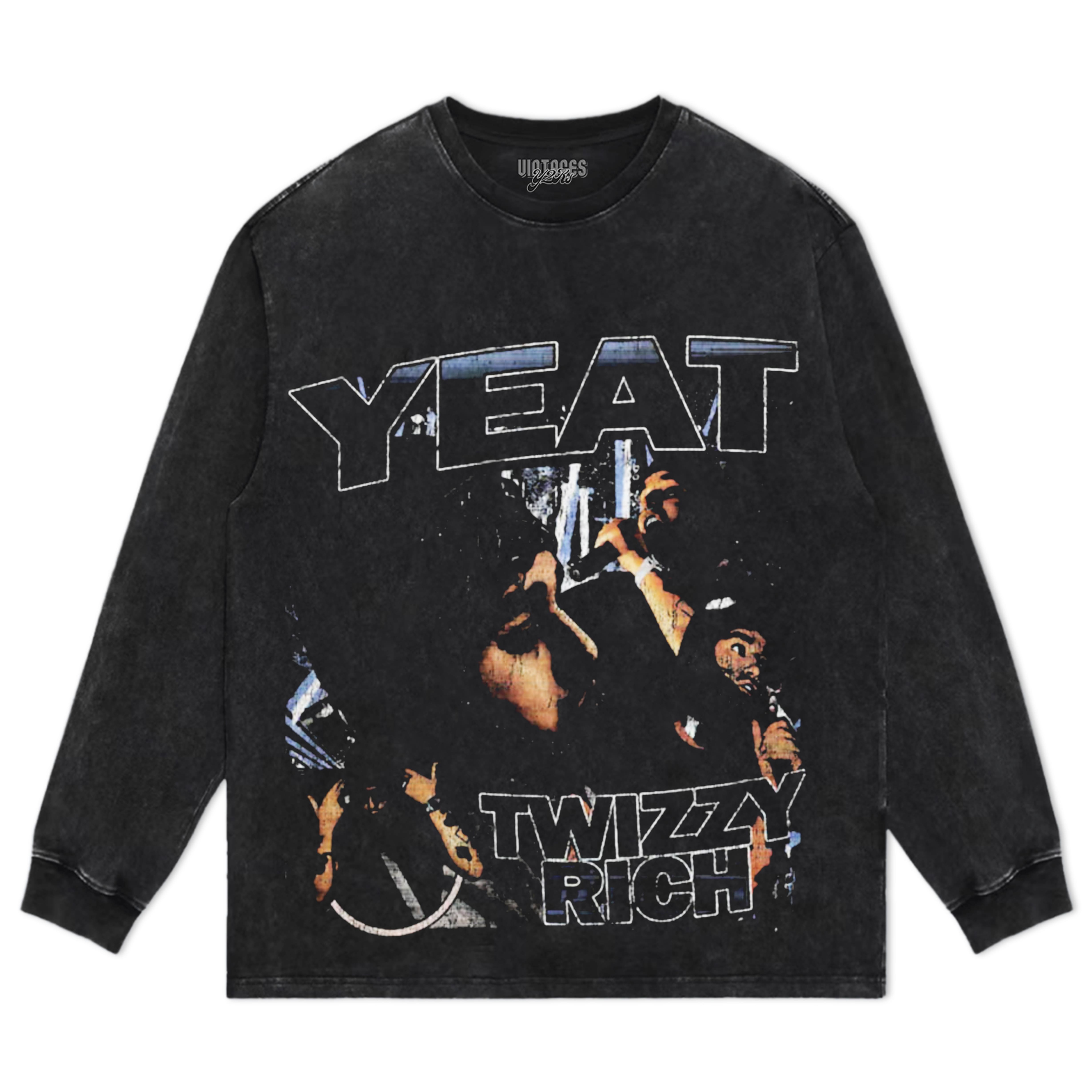 TWIZZY RICH YEAT RETRO TEE & LS & HOODIE