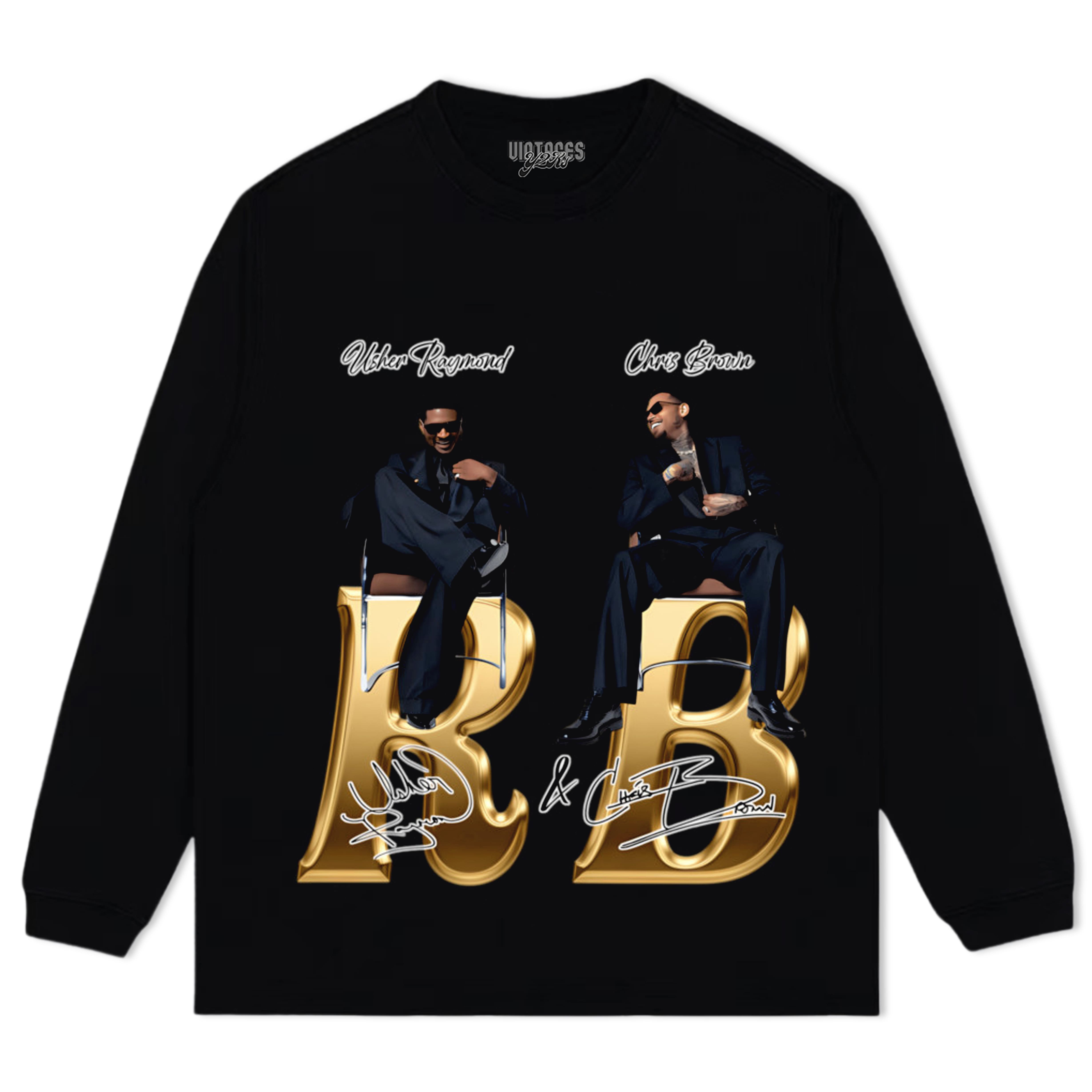 USHER X CHRIS BROWN TOUR V2 TANK TOP & TEE & LONG SLEEVE & LAYERED LS & HOODIE