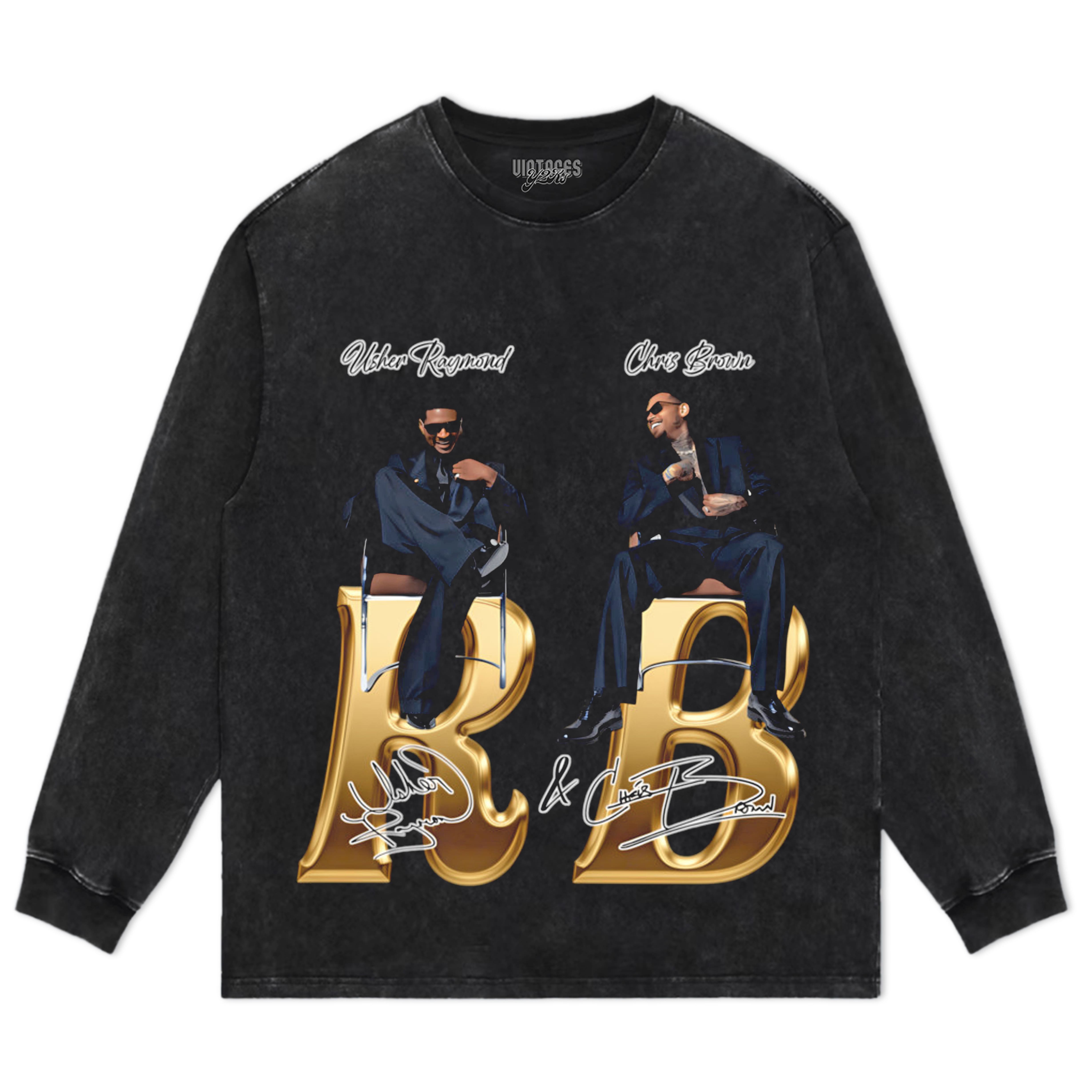 USHER X CHRIS BROWN TOUR V2 TANK TOP & TEE & LONG SLEEVE & LAYERED LS & HOODIE